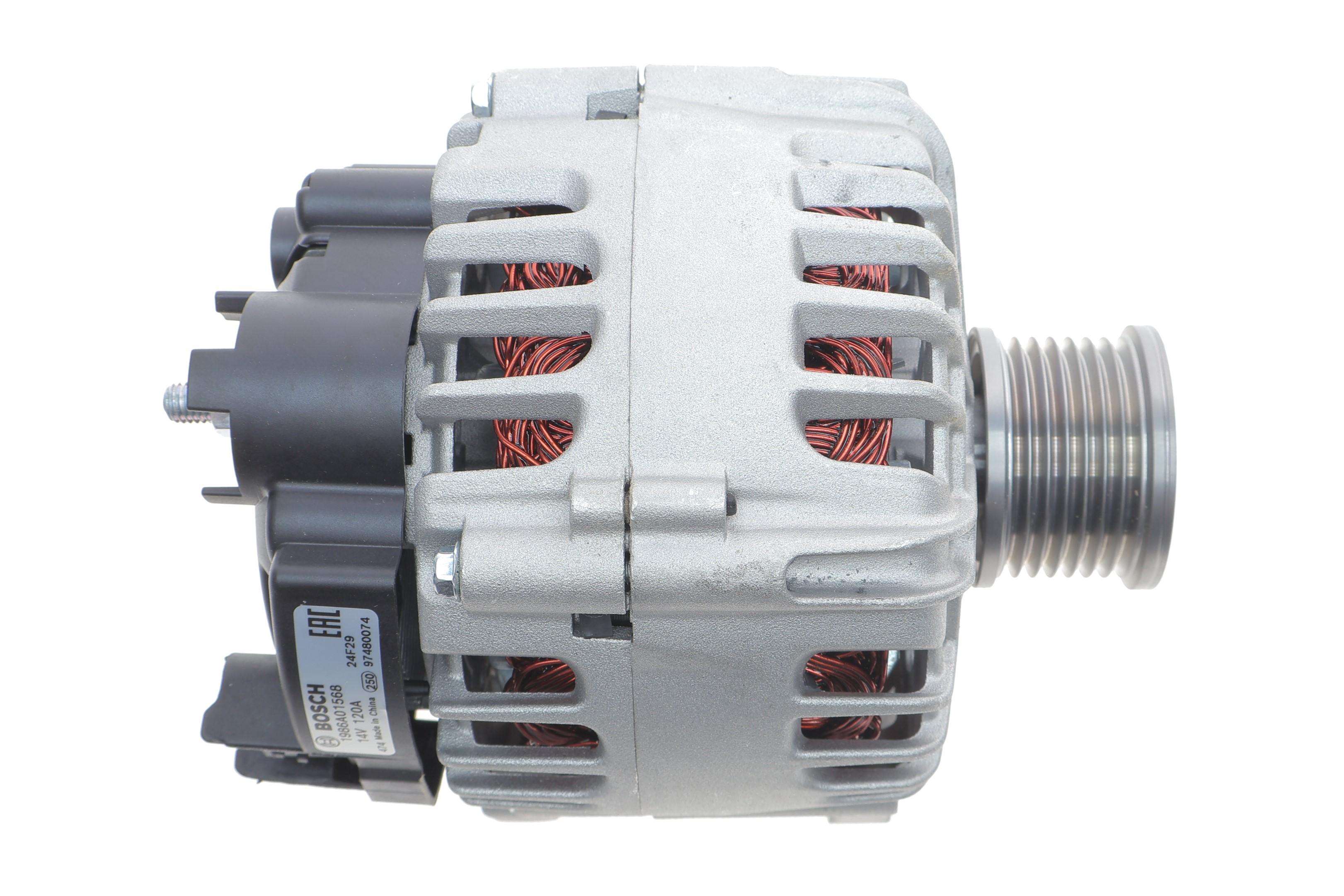 Генератор Renault Kangoo/Megane IV 1.2 TCe 13- (14V/120A)