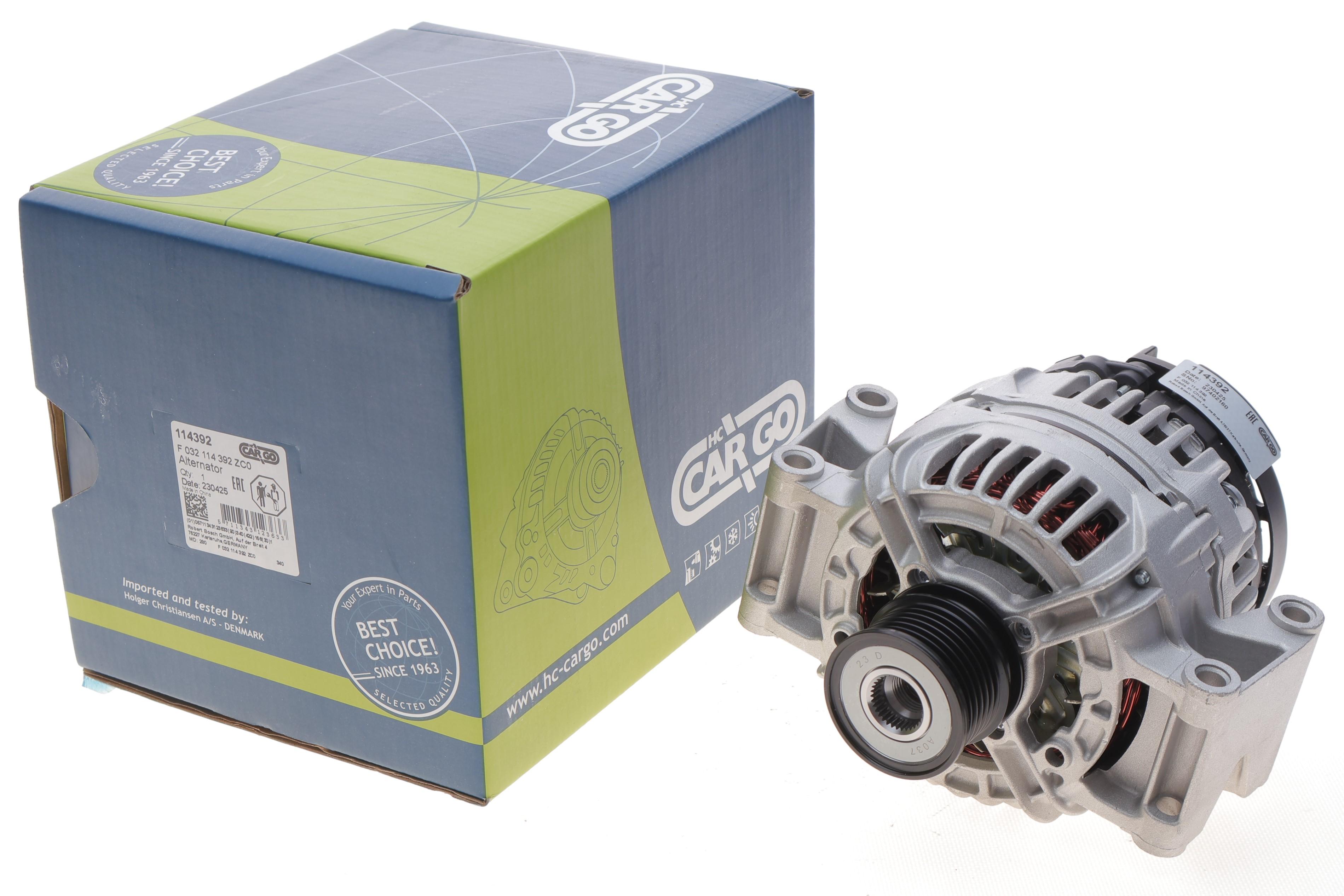 Генератор MB Sprinter 906 2.2 CDI 06-20 OM646/OM651 (14V/90A) = 114392