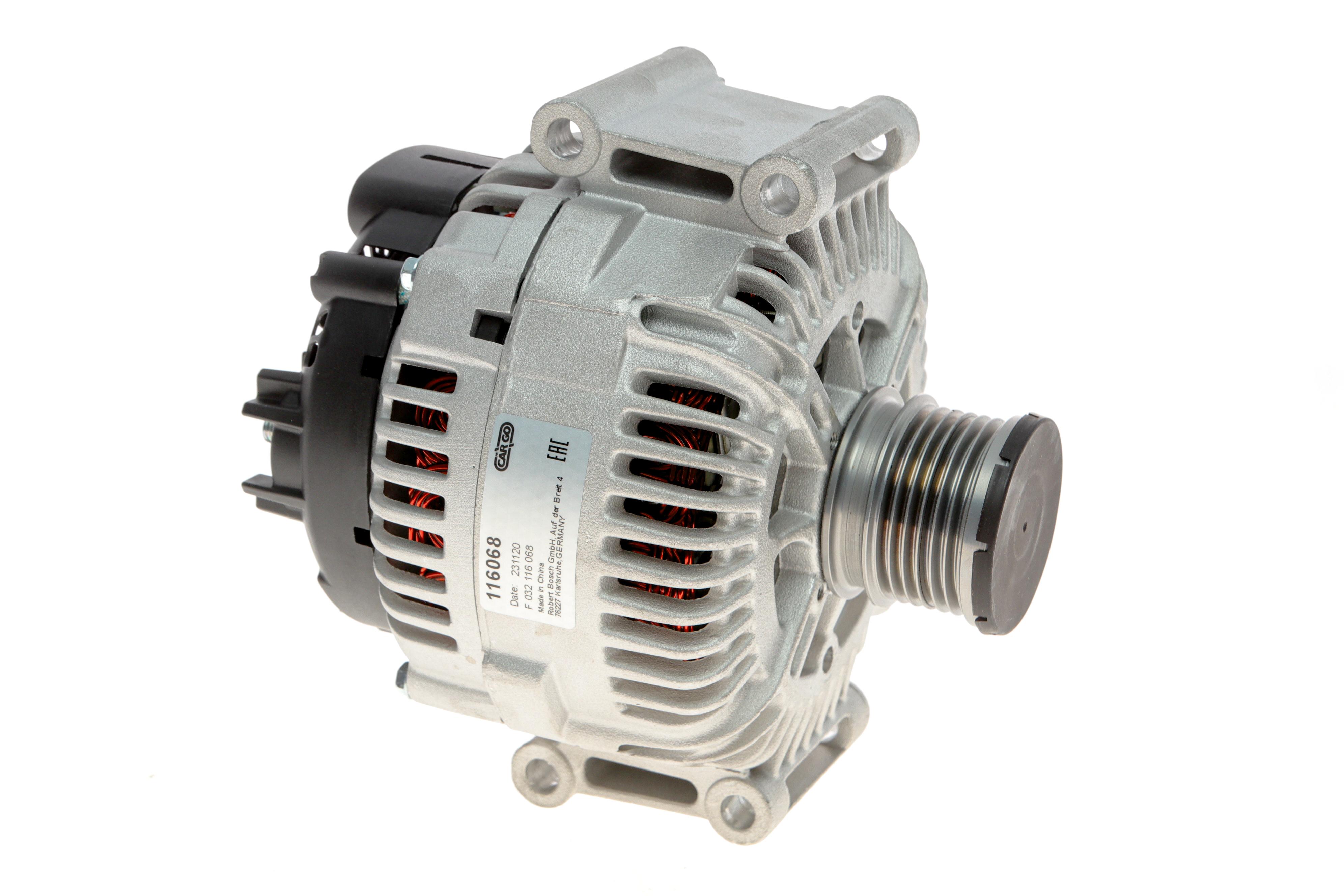 Генератор MB Sprinter 209-215CDI/309-315CDI/Vito (W639) 109-115CDI 03- (14V/180A) = 116068