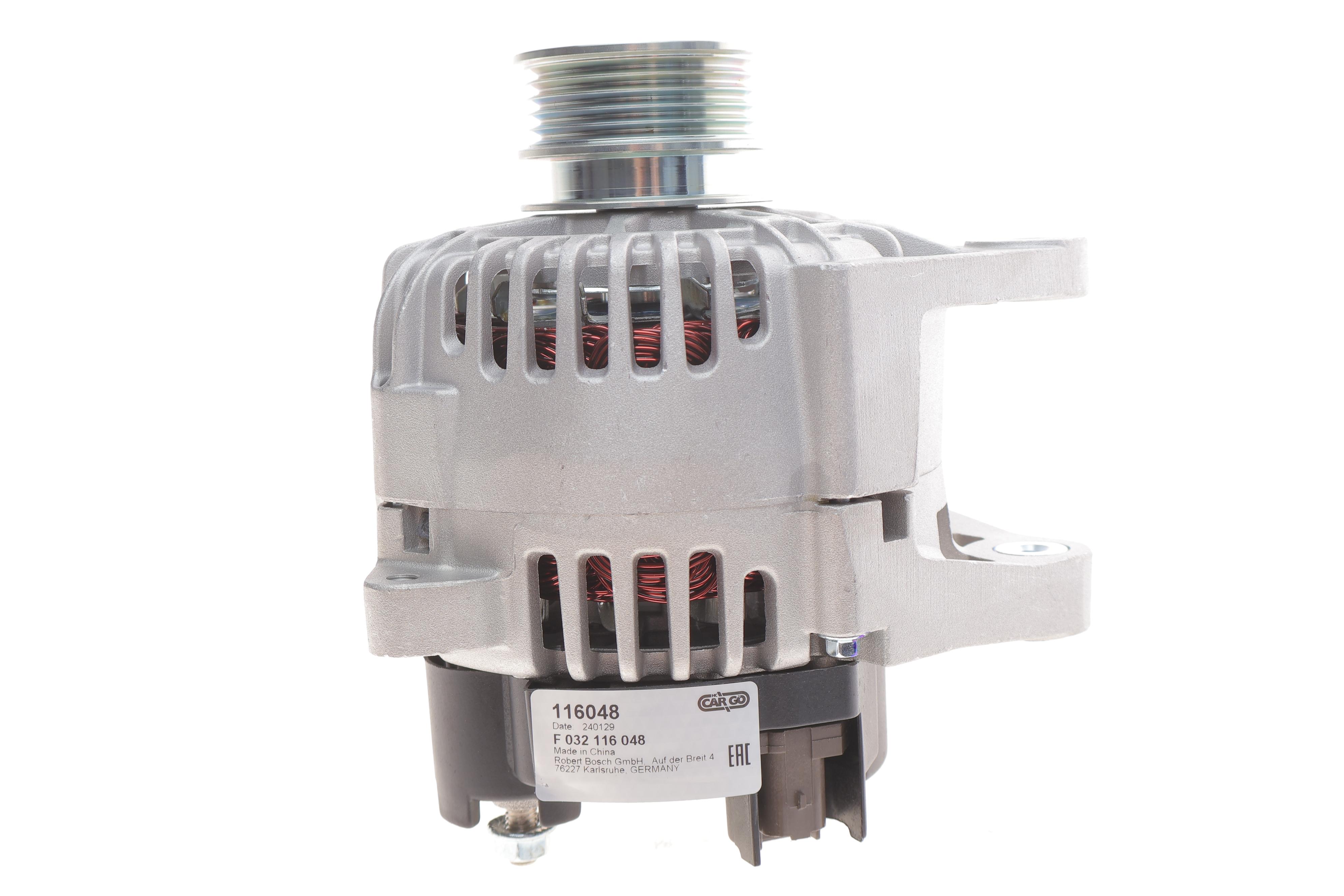 Генератор Renault Kangoo/Megane II//Logan 1.5dCi 03- (14V/110A) = 116048