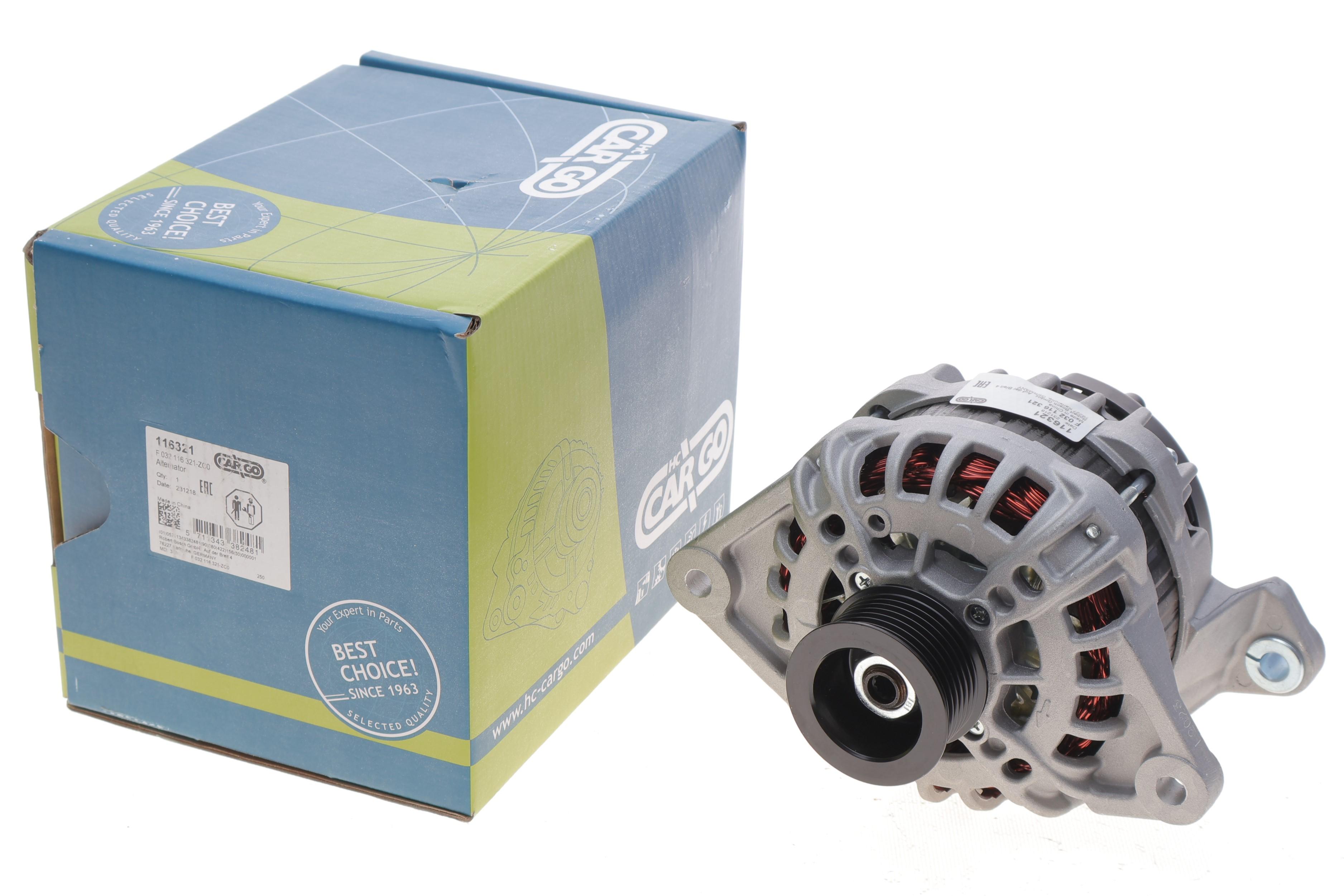 Генератор Fiat Ducato 06-/Iveco Daily 2.3D 06-14 (14V/150A) = 116321