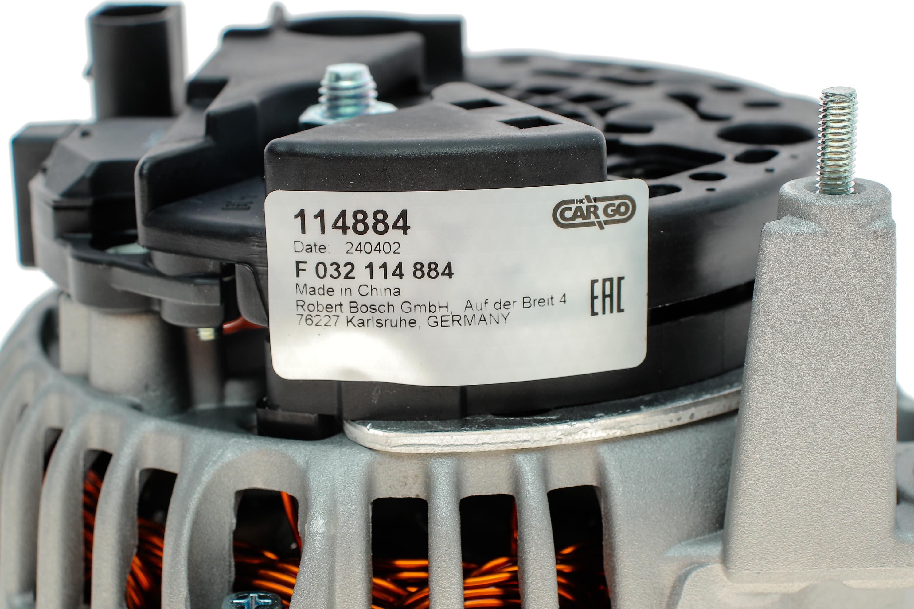 Генератор Skoda Fabia II 10-14/Octavia II 1.4 TSI 08-13 (14V/140A) = 114884