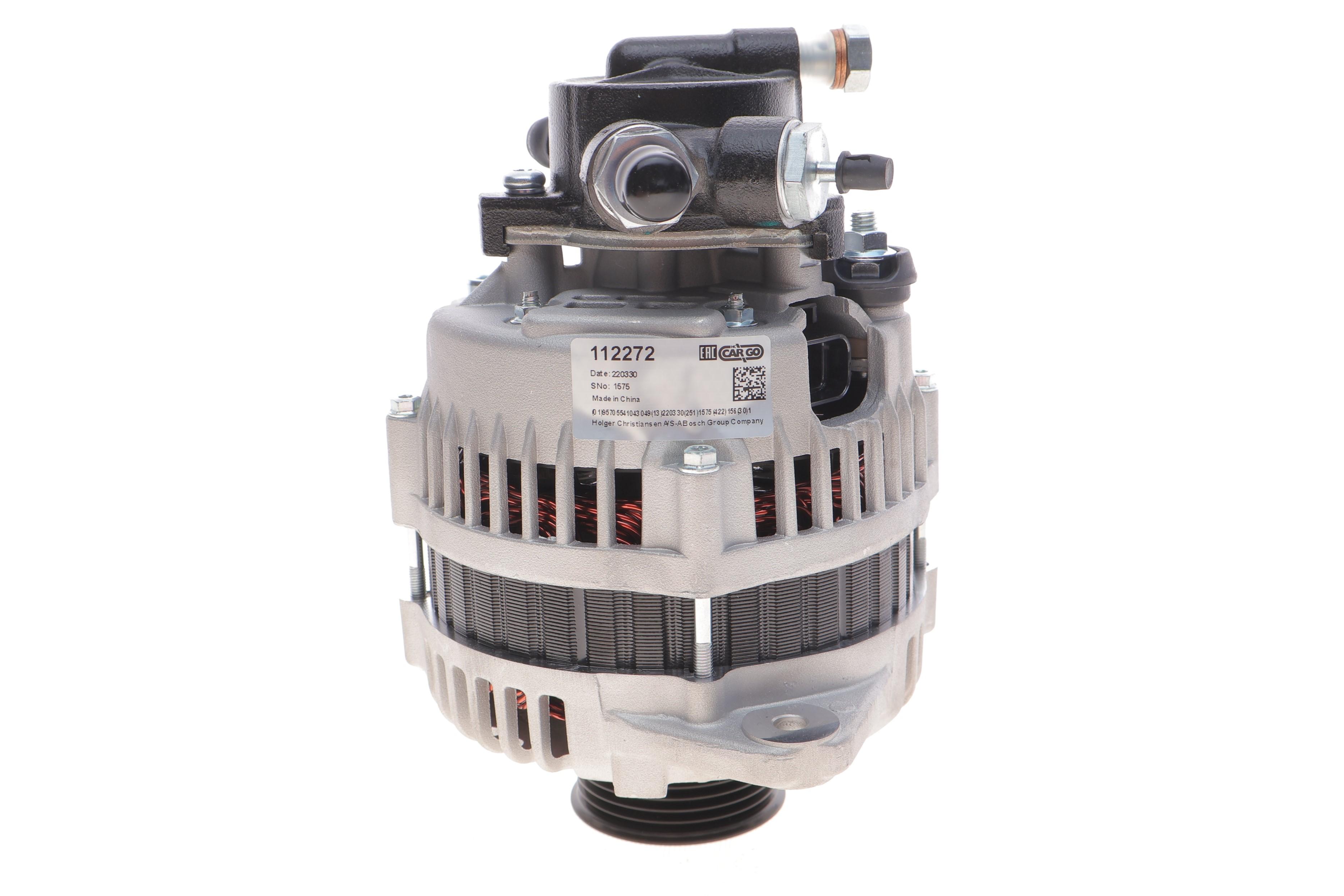 Генератор Opel Astra G 00-05/Combo 1.7DI/DTI 01- (14V/70A) (вкл. вакумний насос) = 112272