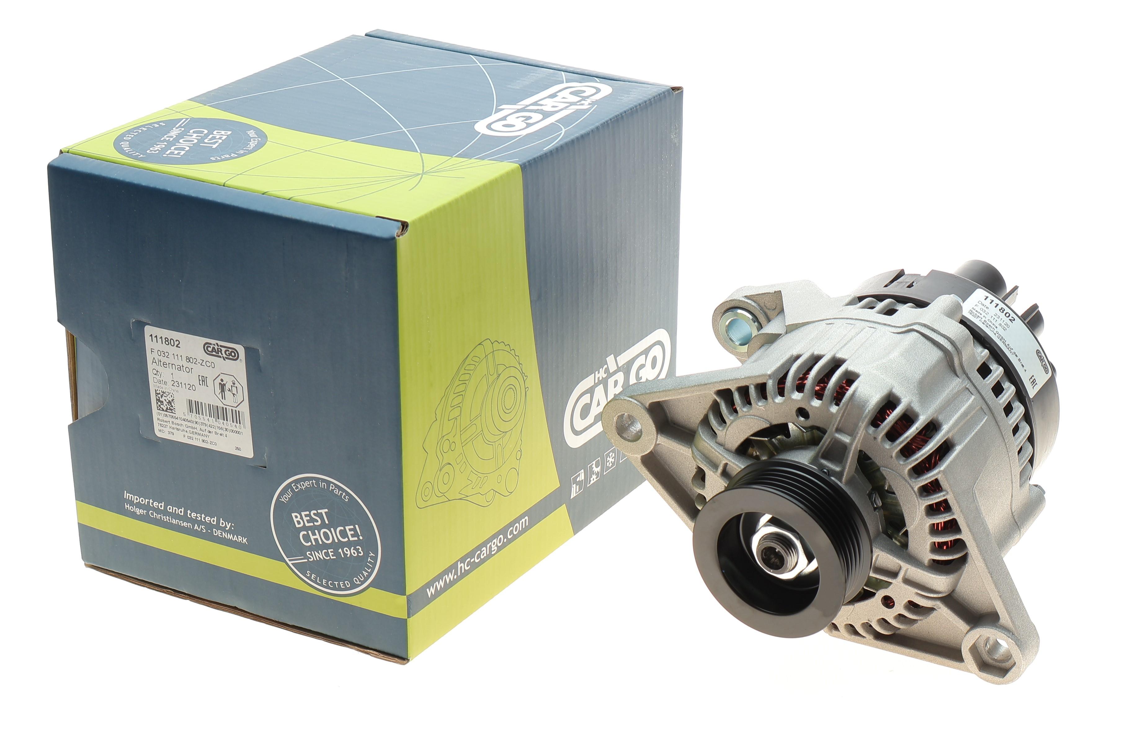 Генератор Fiat Ducato 1.9 D/TD 94-02 (14V/75A) = 111802