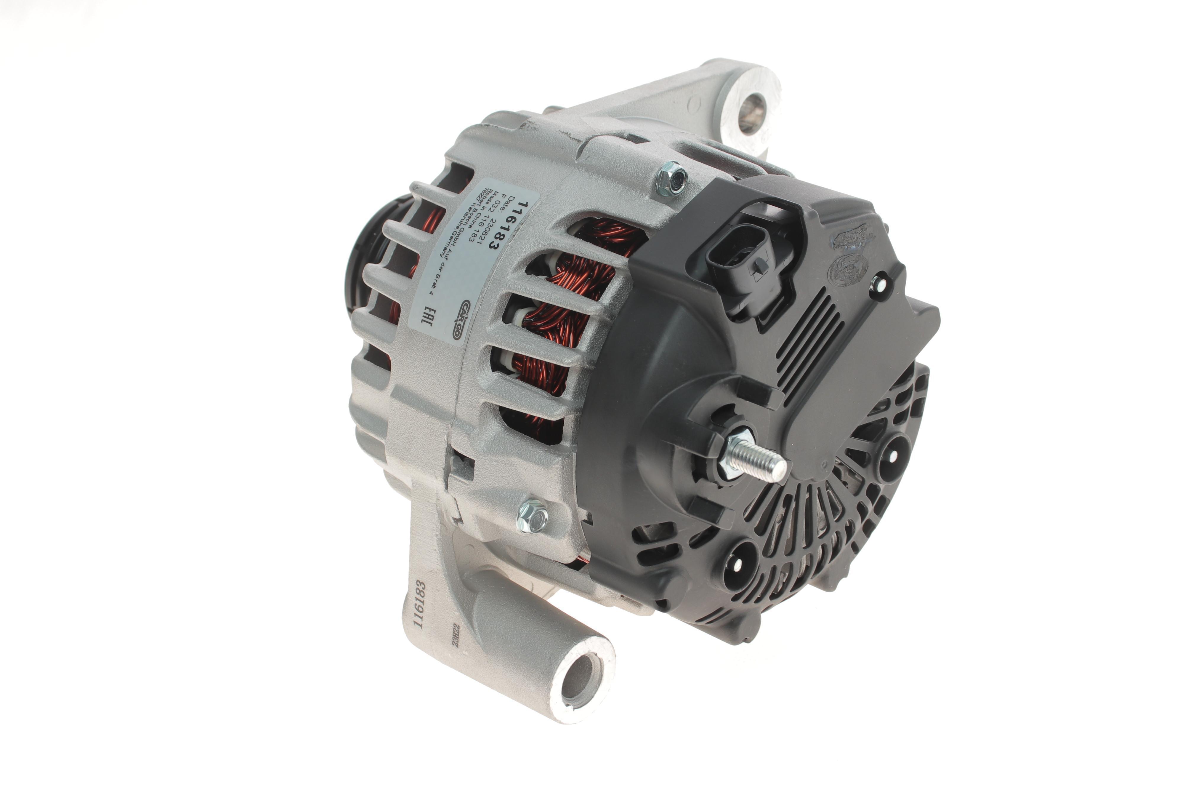 Генератор Opel Astra J 2.0 CDTI/BiTurbo CDTI 11-15 (14V/120A) = 116183
