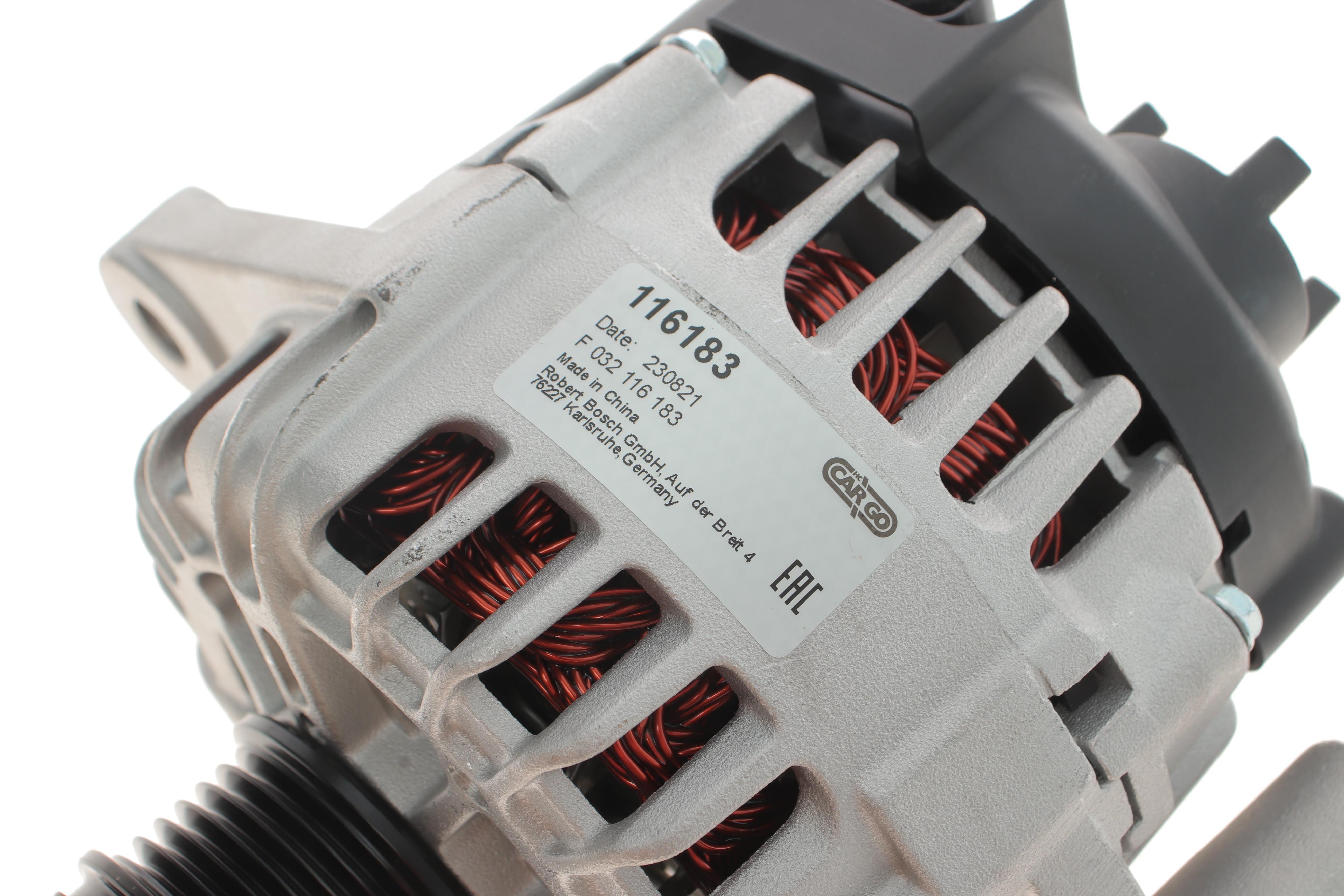 Генератор Opel Astra J 2.0 CDTI/BiTurbo CDTI 11-15 (14V/120A) = 116183