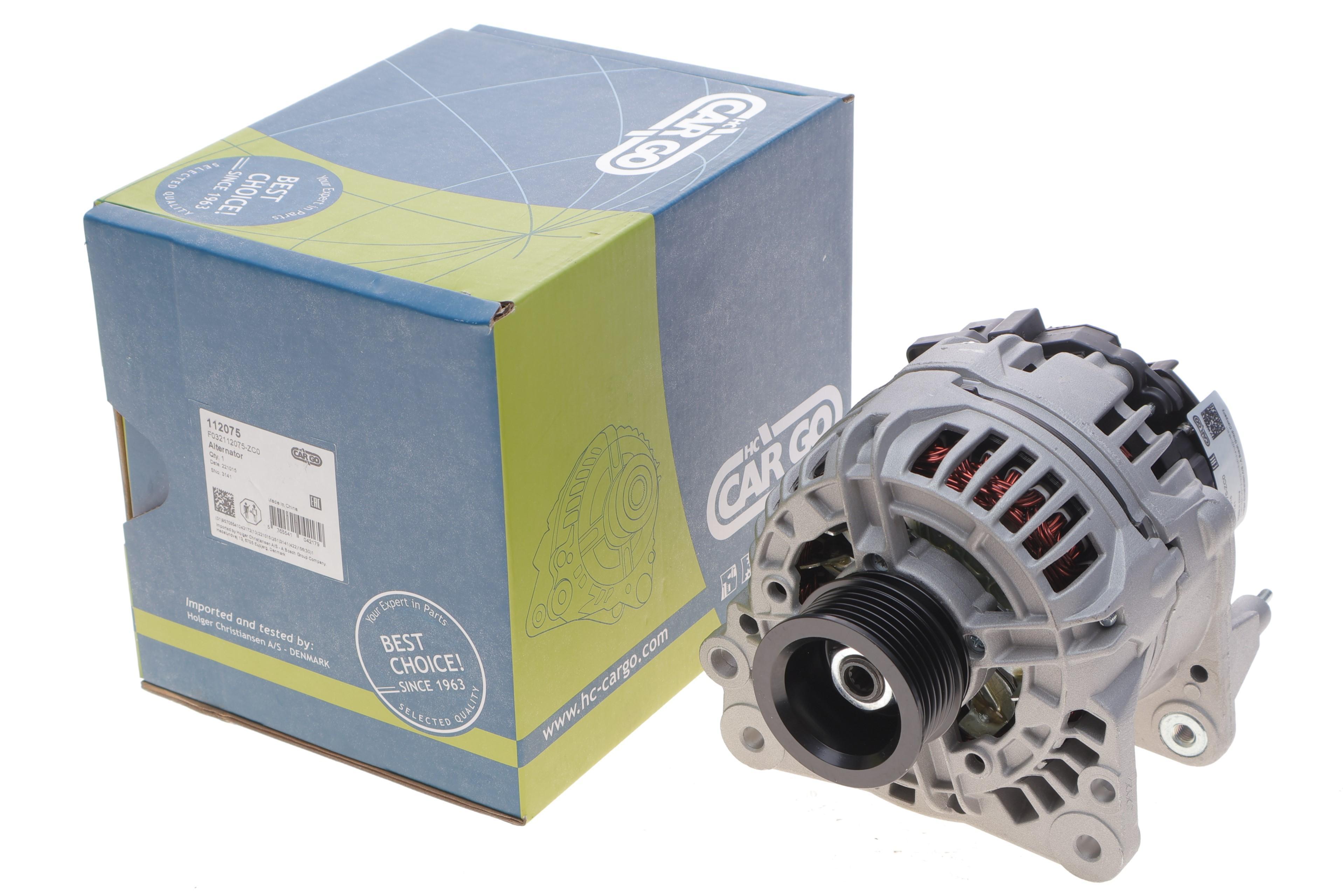 Генератор Audi A3/A4/Skoda Fabia/Octavia/VW Caddy/Golf 1.4-2.0/1.9 TDI 96-(14V/70A) = 112075