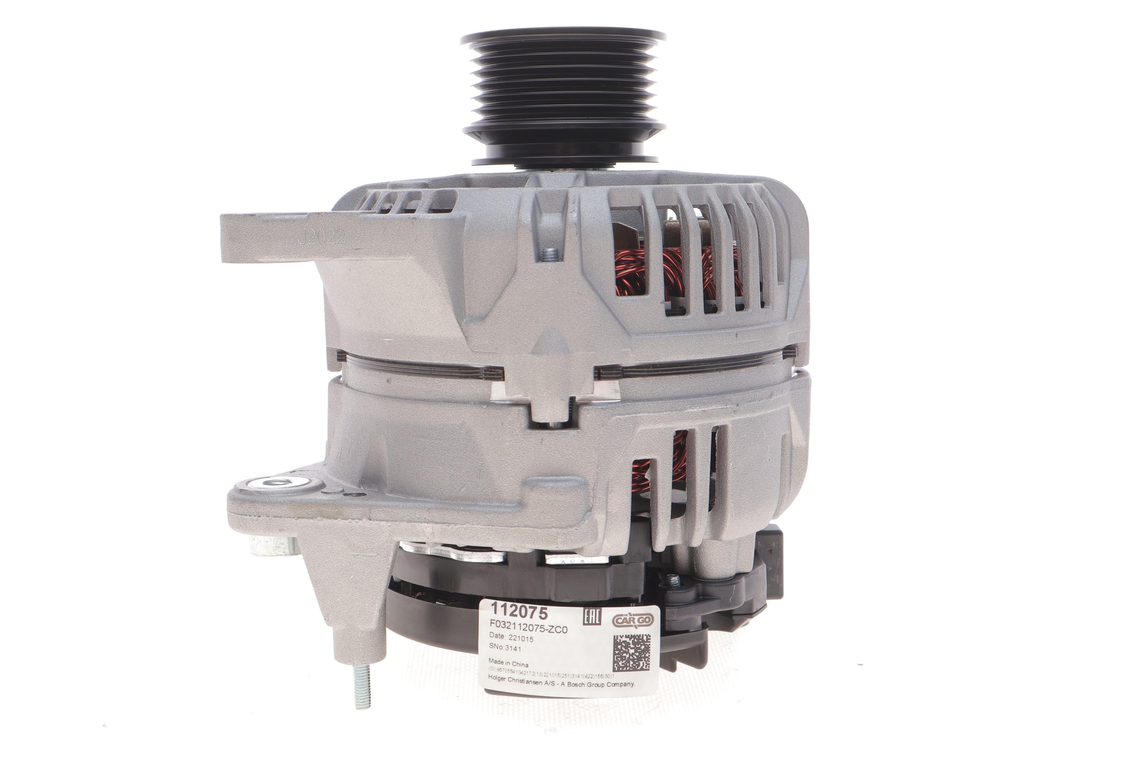 Генератор Audi A3/A4/Skoda Fabia/Octavia/VW Caddy/Golf 1.4-2.0/1.9 TDI 96-(14V/70A) = 112075