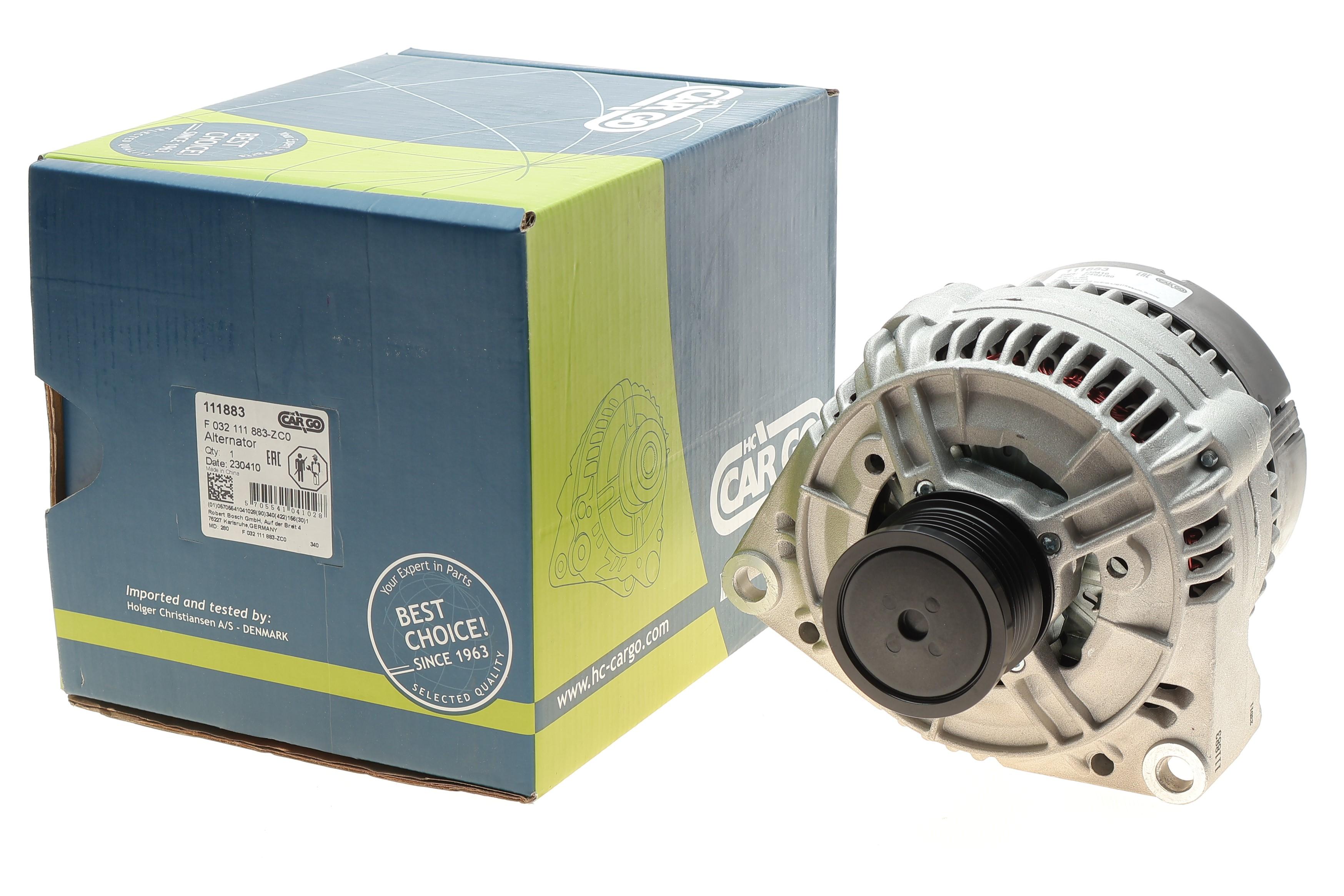 Генератор MB Sprinter (W902/W903/W904) 2.3D/2.9D (OM601/OM602) 95-06 (14V/115A) = 111883