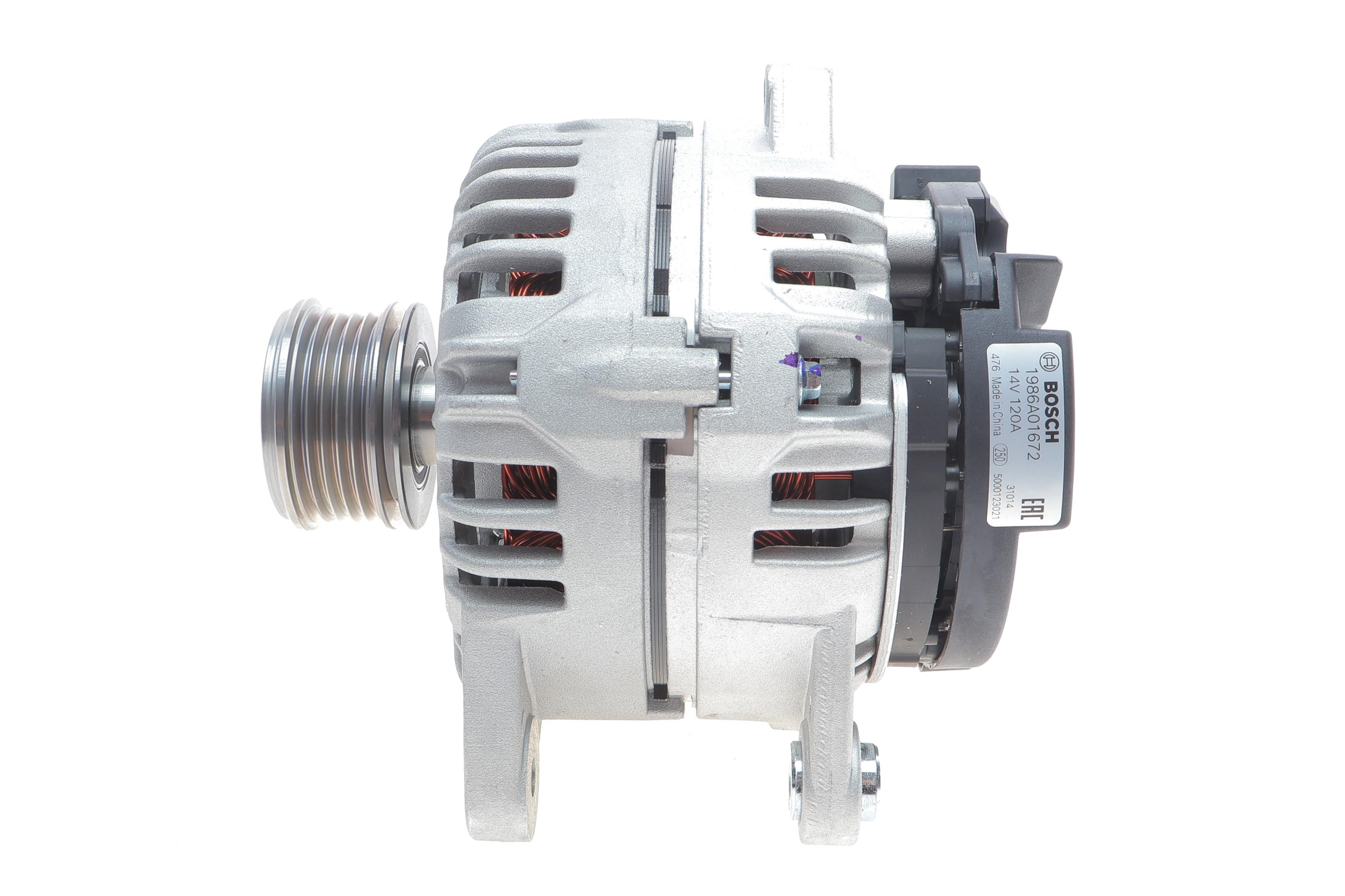 Генератор Renault Clio 1.5 dCi 04- (14V/120A)