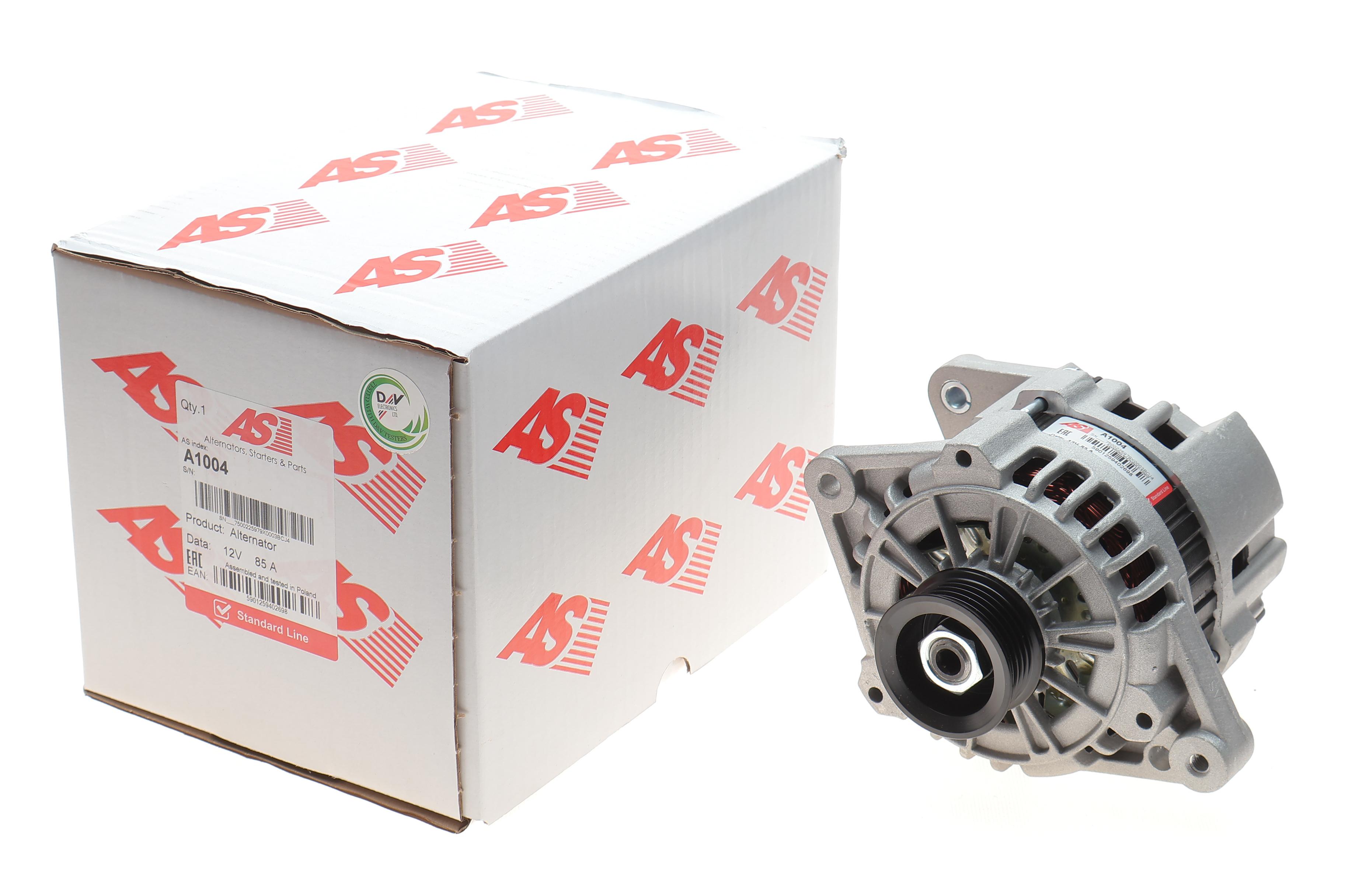 Генератор Daewoo Lanos 1.3/1.5/1.6 16V 97- (12V/85A)