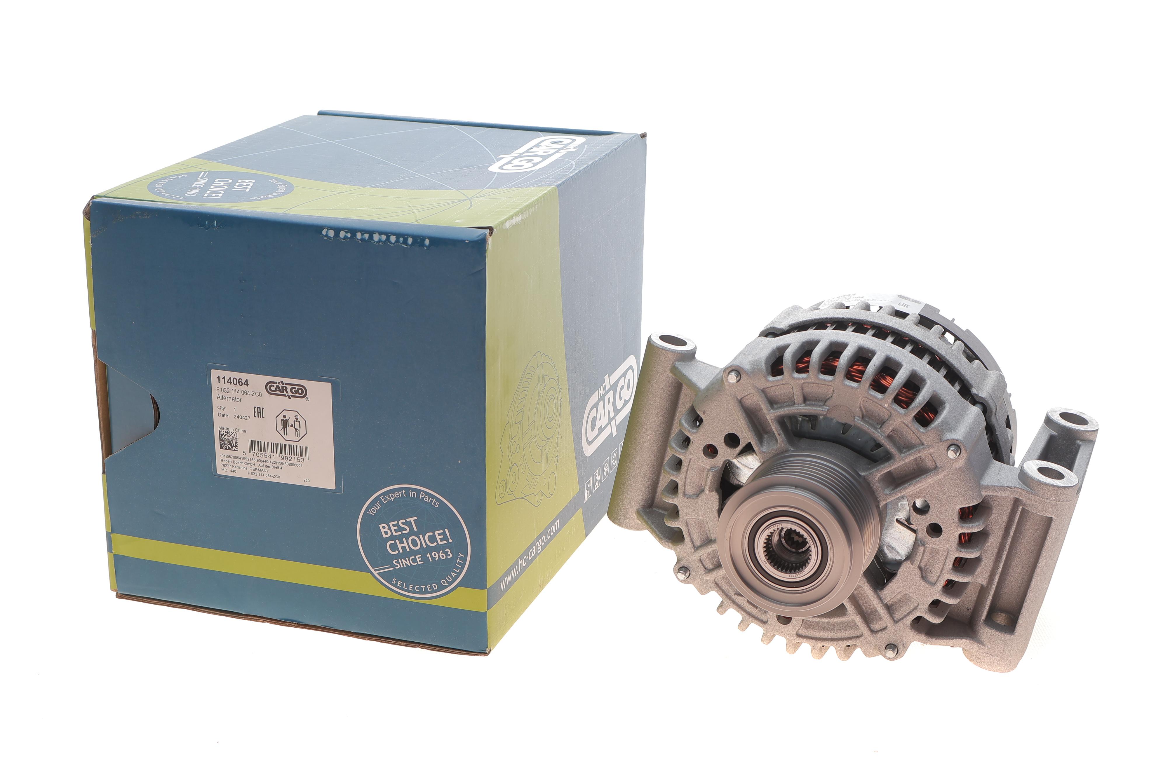 Генератор Ford Transit/Land Rover Defender 2.2TDCI/2.4TDCI/3.2TDCI 06-16 (14V/150A) = 114064