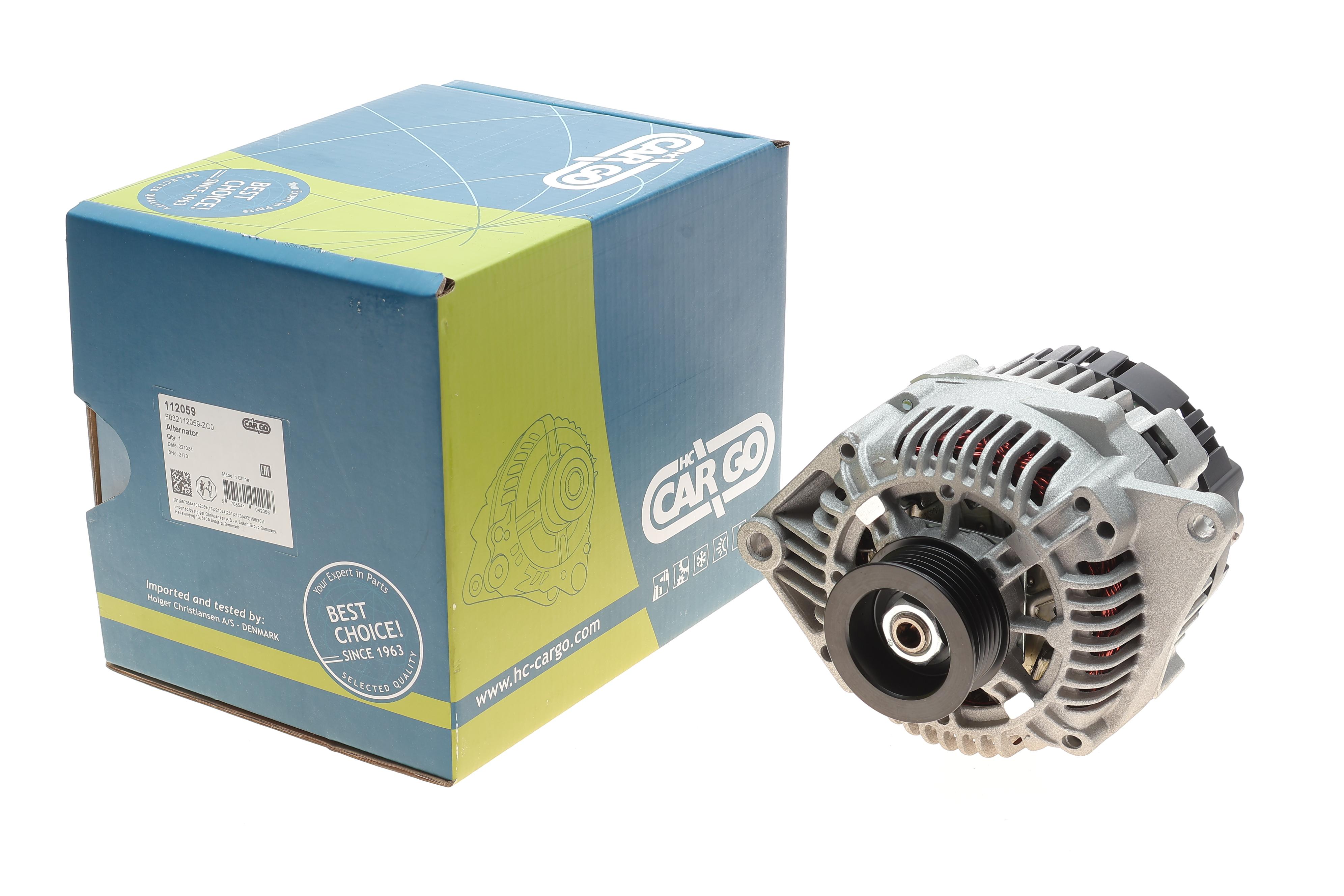 Генератор Renault Clio 1.9D/2.0 16V 98-/Kangoo 1.9dTi/D 97- (14V/110A) = 112059