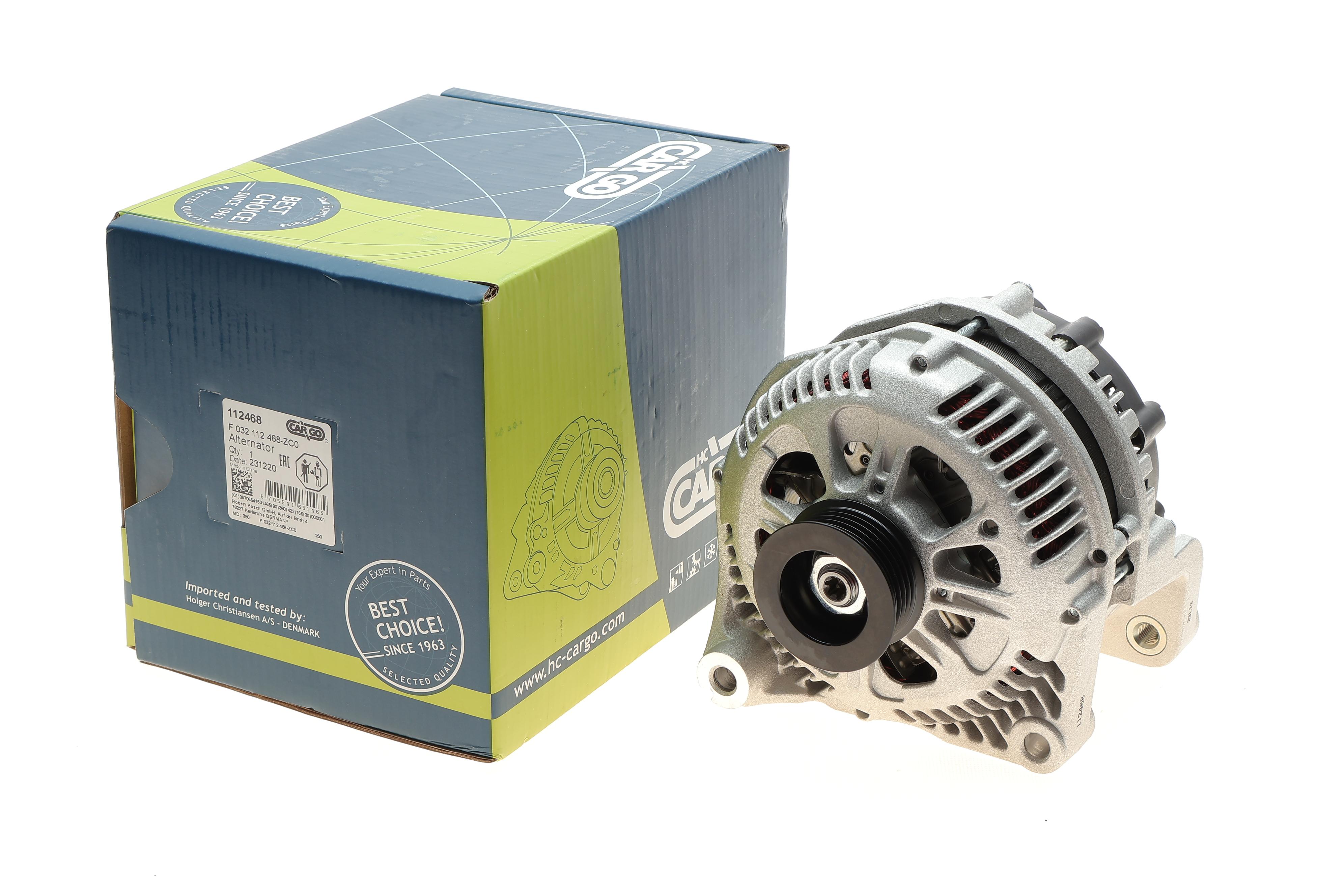 Генератор BMW 3 (E46)/5 (E39)/7 (E38)/X5 (E53) 2.0D/2.5D/3.0D 98-05 (14V/150A) M47/M51/M57 = 112468