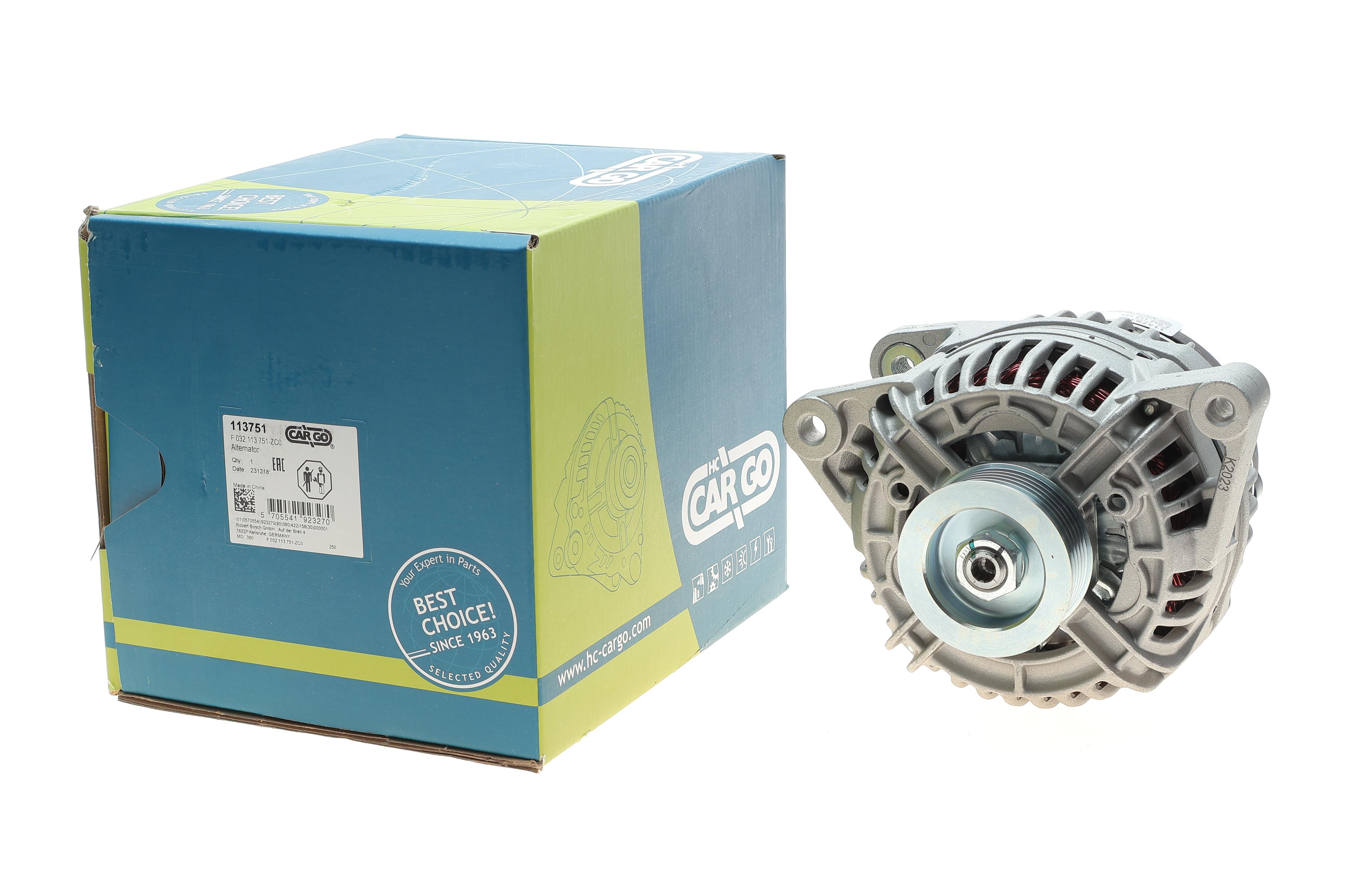 Генератор Audi A4/A6/A8/VW Passat 2.4-3.0D 96-11 (14V/120A) = 113751