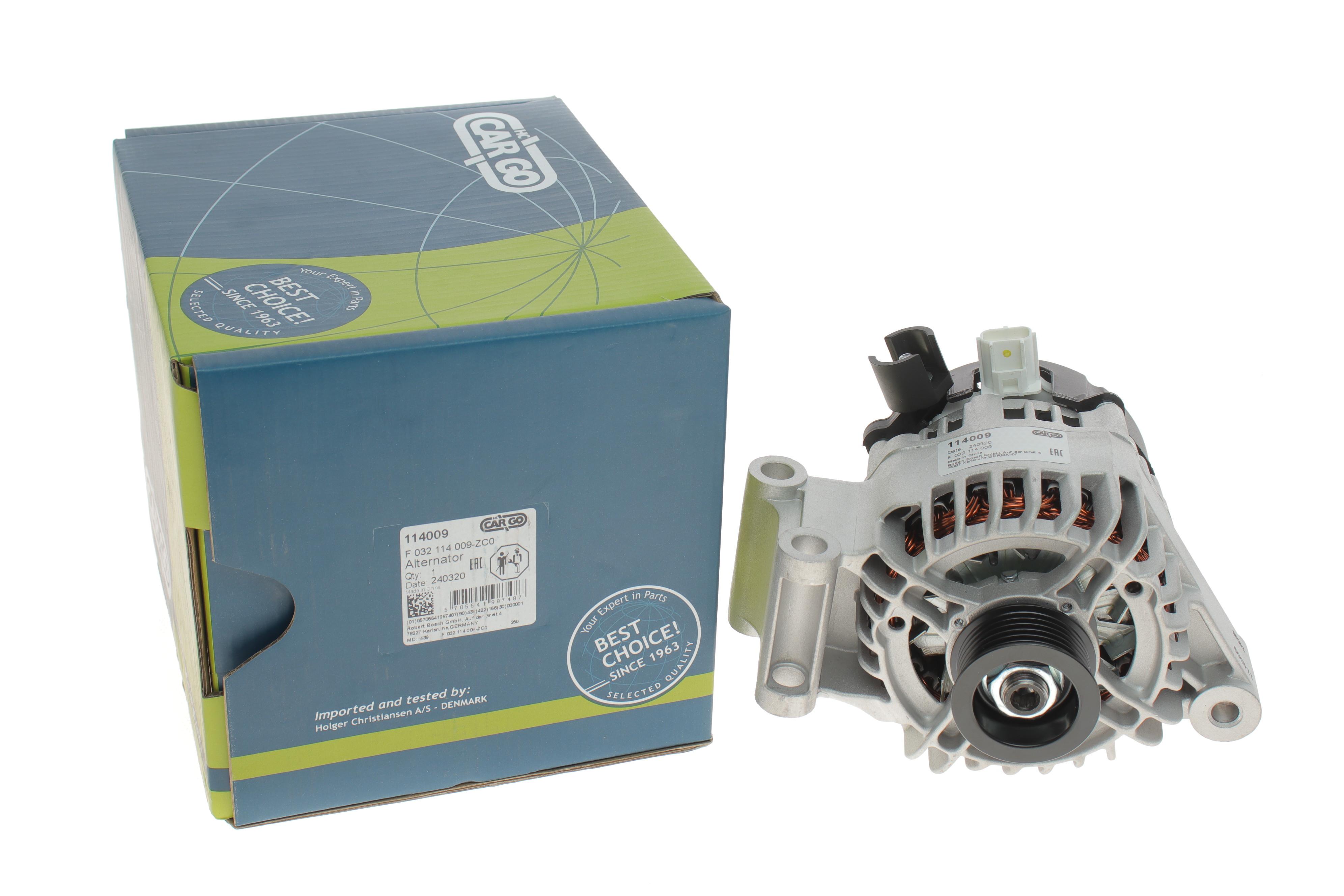 Генератор Ford Focus 1.4/1.6 98-12 (14V/105A) = 114009