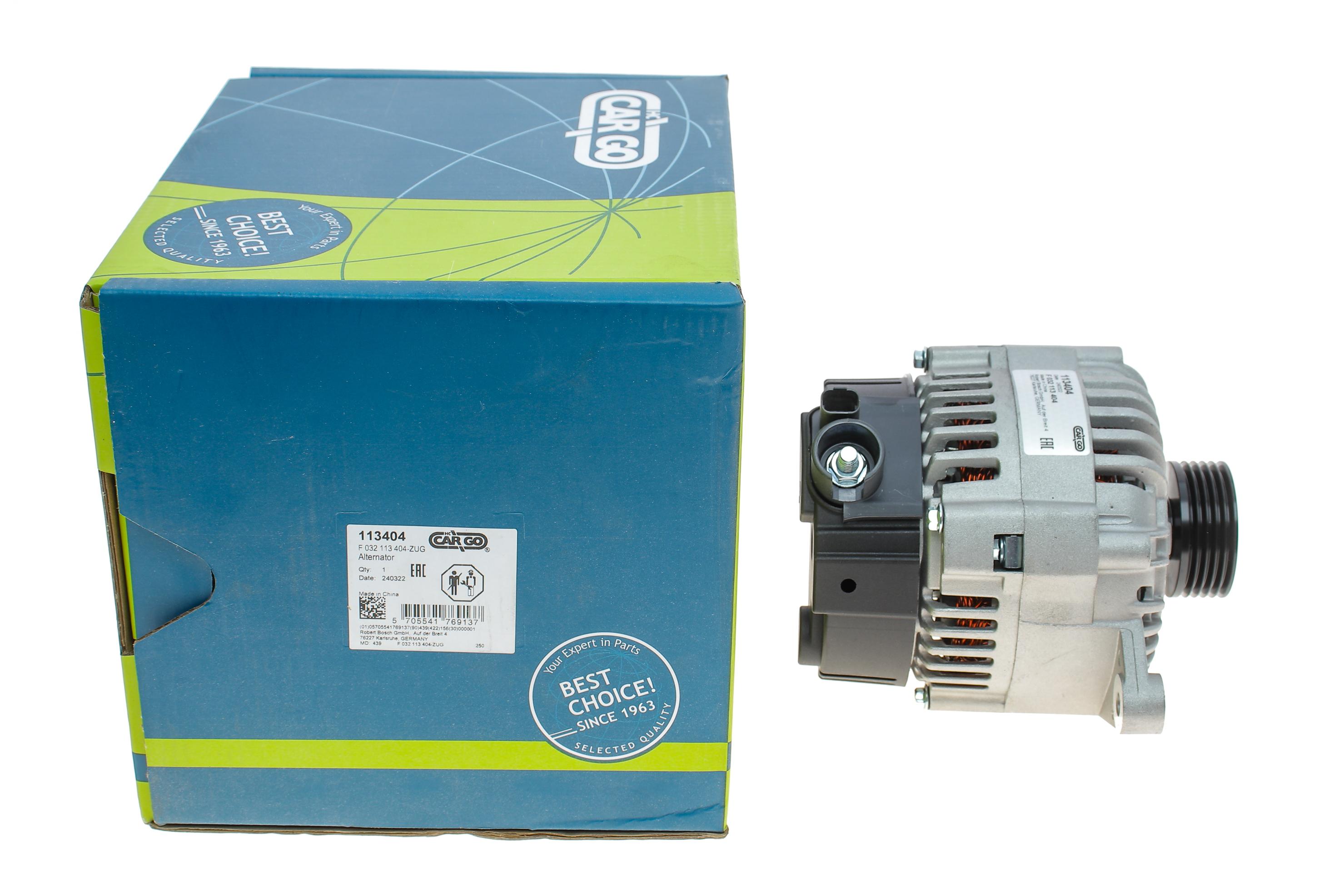 Генератор Citroen Berlingo/Peugeot Partner 1.4 96-15 (14V/90A) = 113404