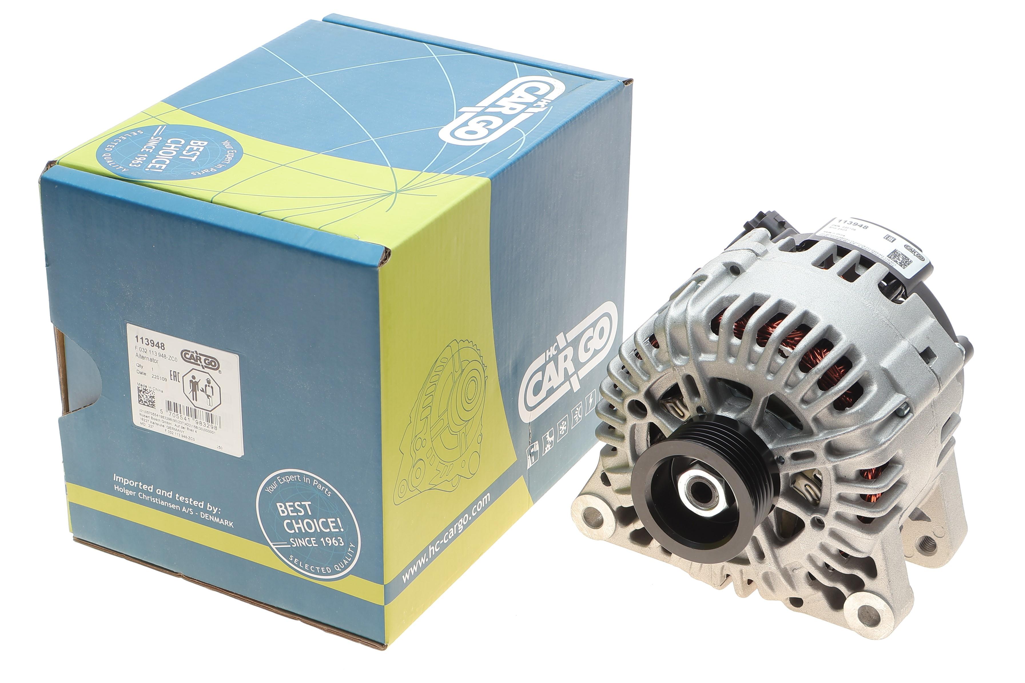 Генератор Citroen Berlingo/Peugeot Partner 2.0 HDI 99-08 (14V/150A) = 113948