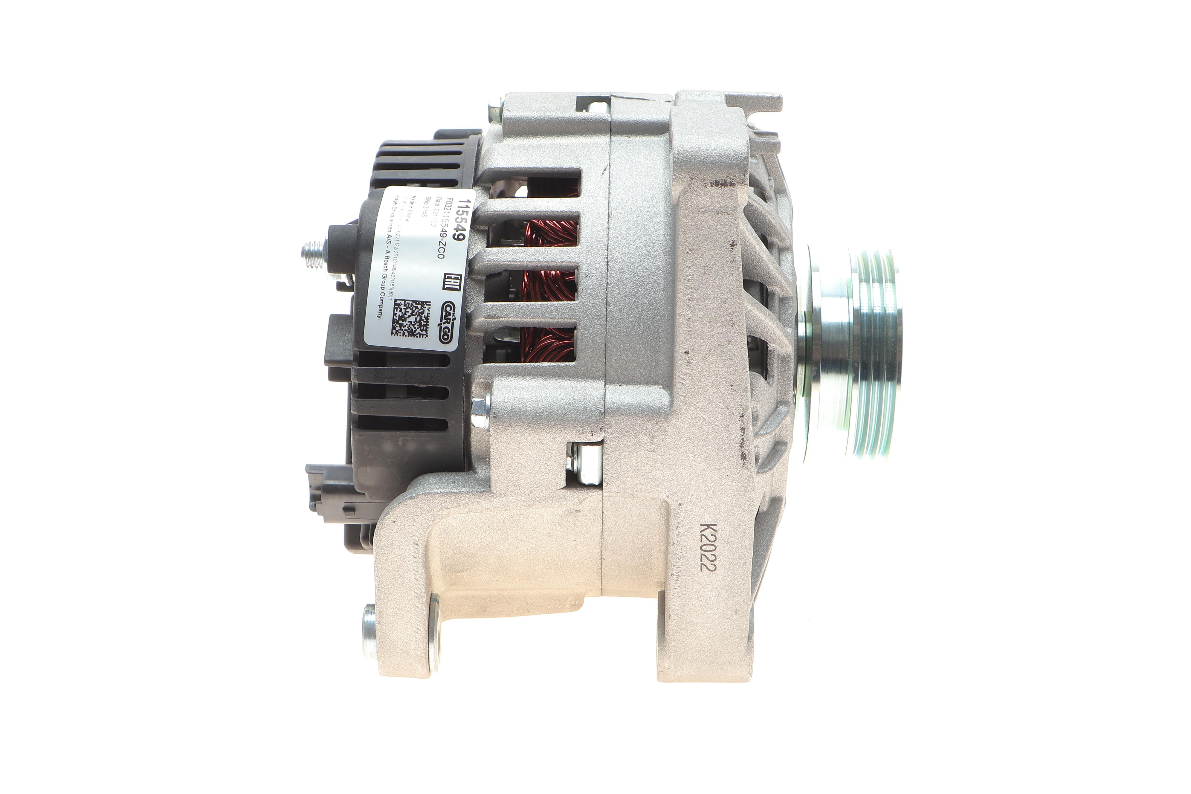 Генератор Renault Kangoo 1.2 16V 01- (14V/95A) = 115549