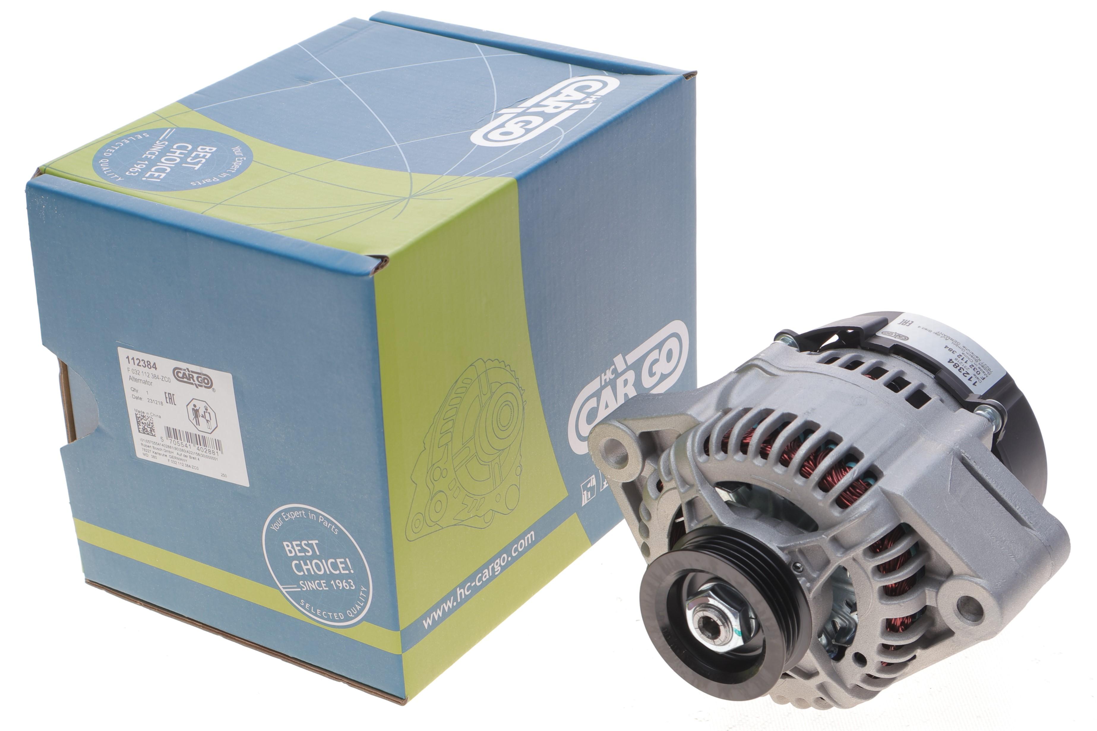 Генератор Smart Cabrio/Fortwo/Roadster 0.6/0.7 98-07 (14V/75A) = 112384