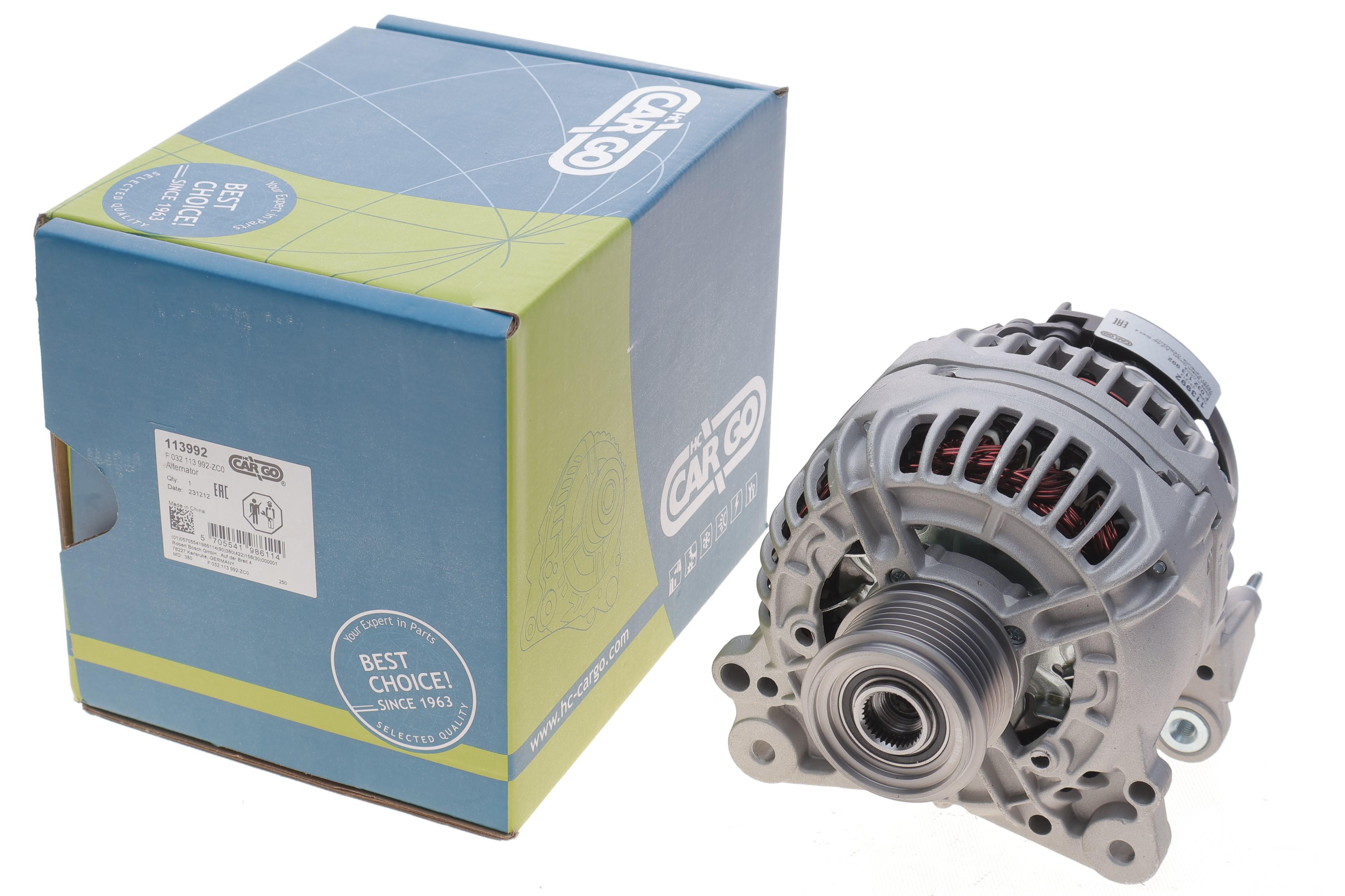 Генератор Audi A4/Skoda Fabia/Octavia/Superb/VW Caddy/Golf/Passat 1.6-2.0TDI 02-13 (14V/140A) = 1139