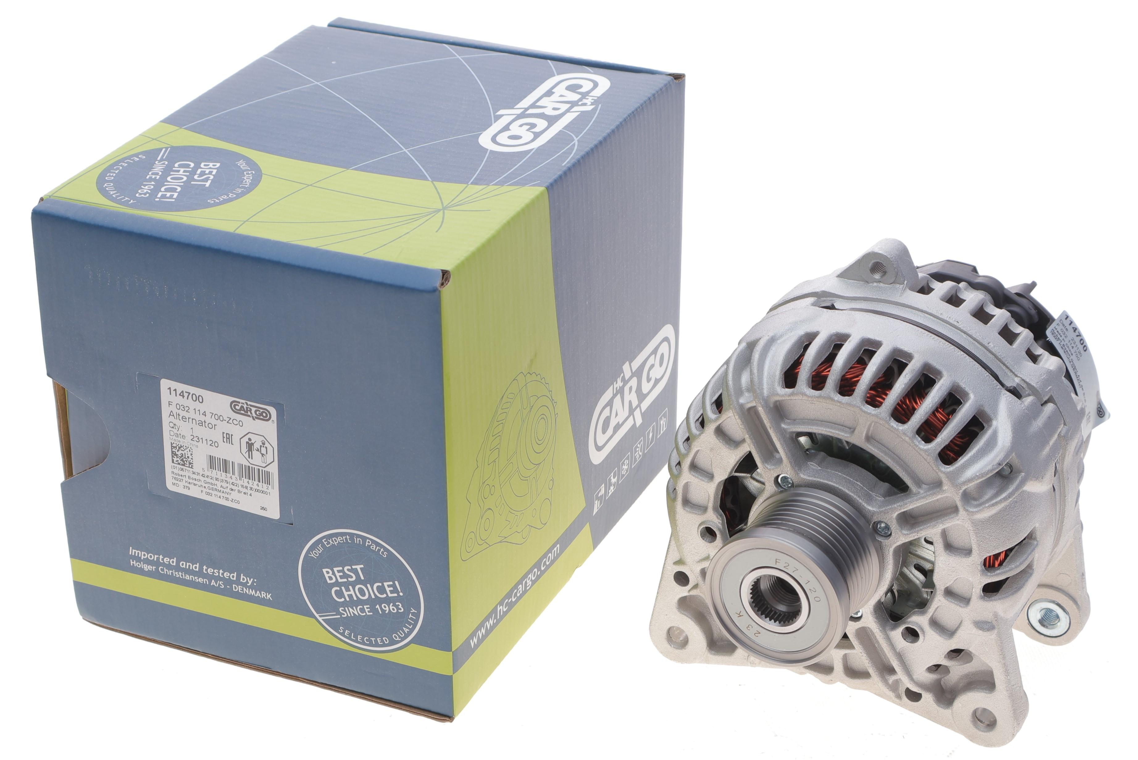 Генератор Renault Master/Trafic 2.5dCi 06- (14V/150A) = 114700