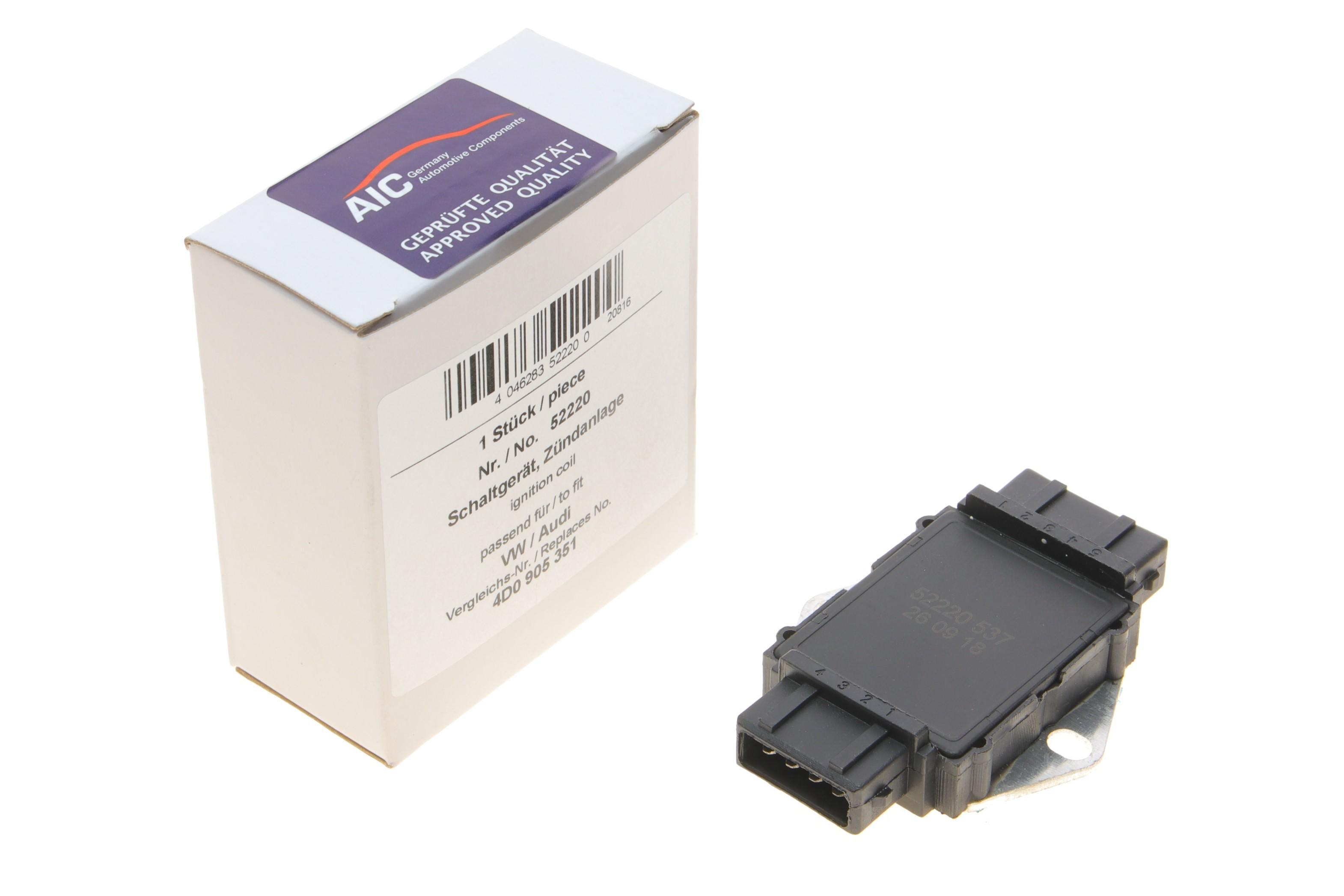 Перемикач системи запалювання (на 4/5 контактів) VW Golf/Passat 1.6/1.8 89-10