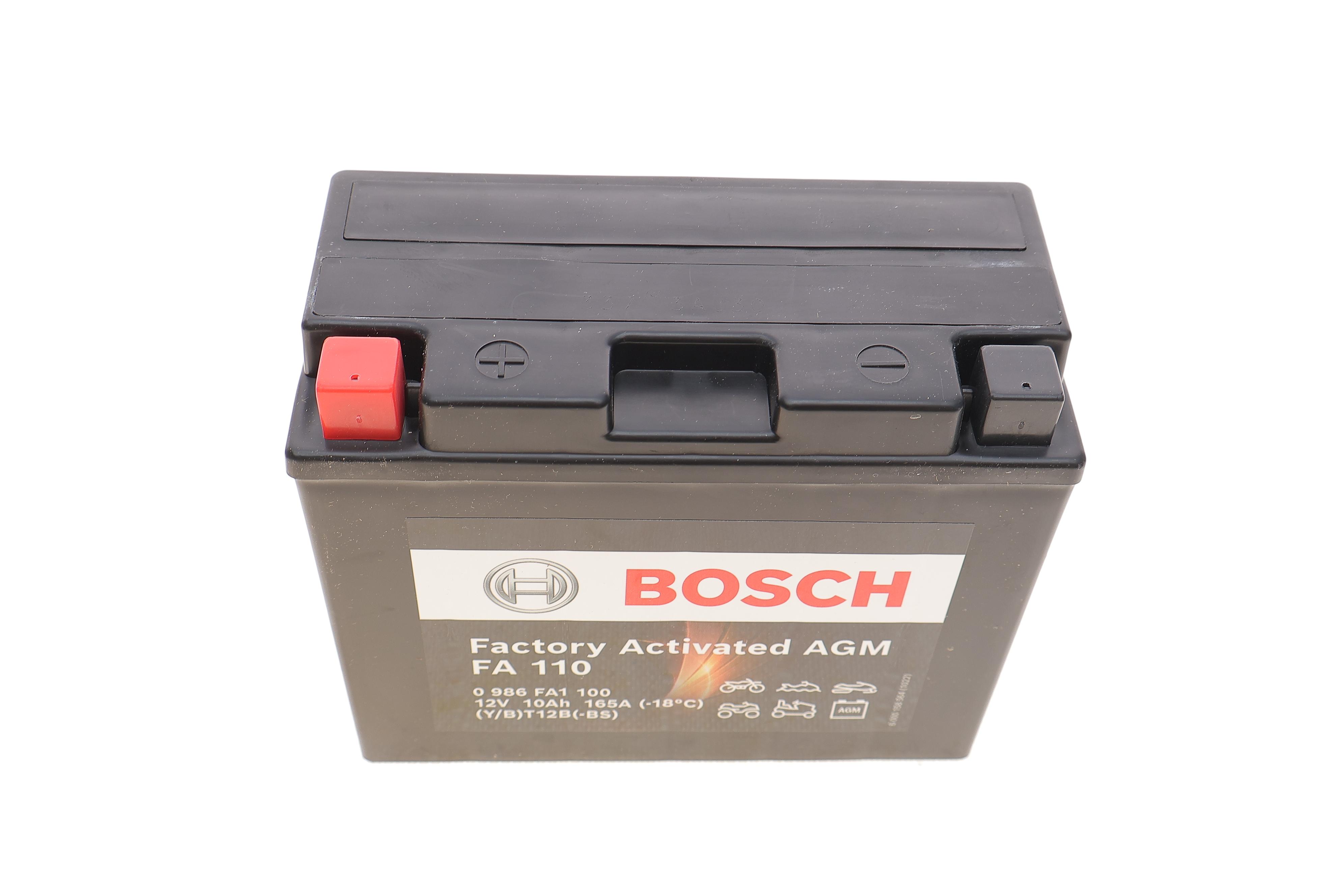 Акумуляторна батарея 10Ah/165A (150x70x130/+L/B0) (AGM) Factory Activated AGM