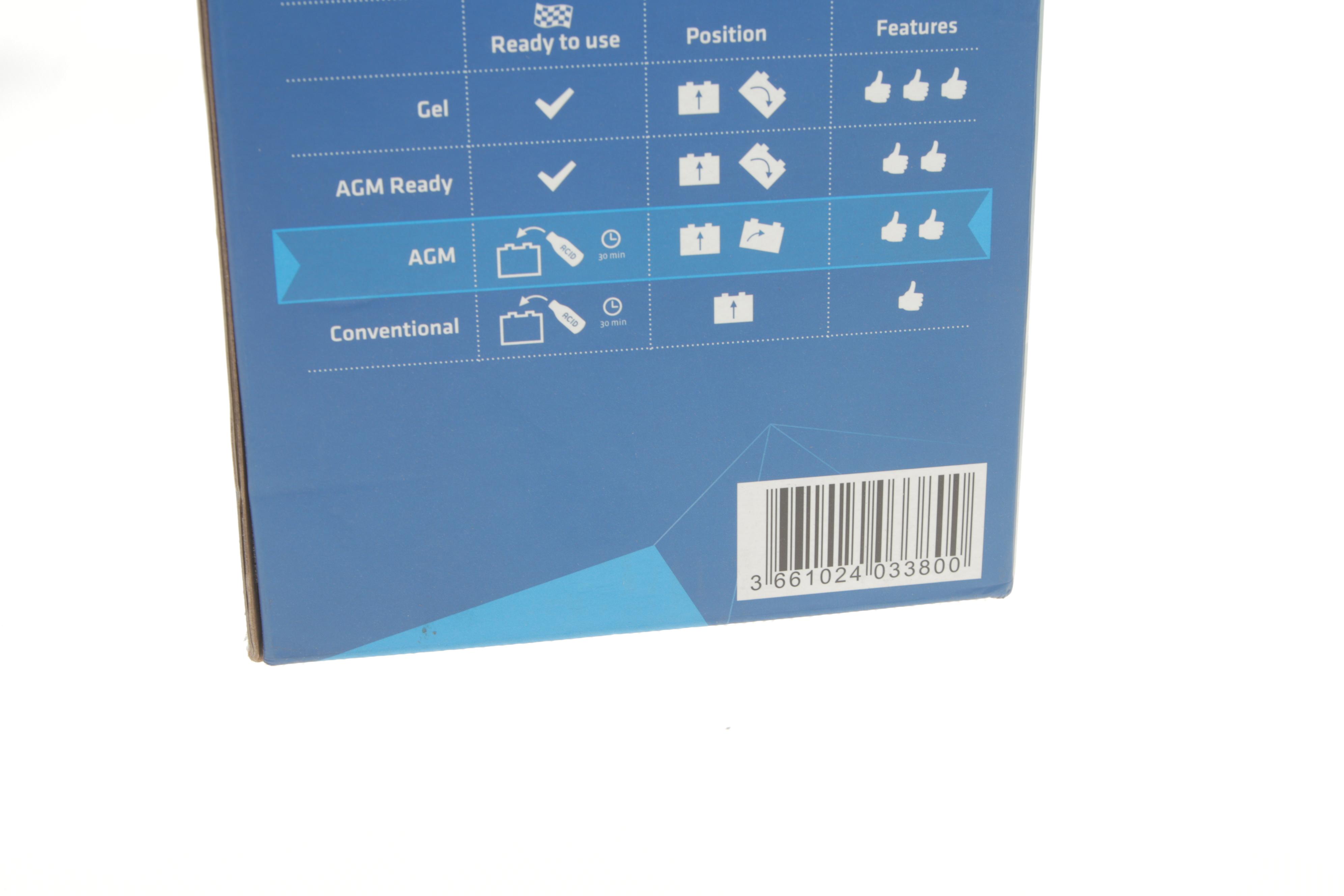 Акумуляторна батарея 10Ah/160A (150x70x130/+L/B0) (AGM) (мото) (сухозаряджений)