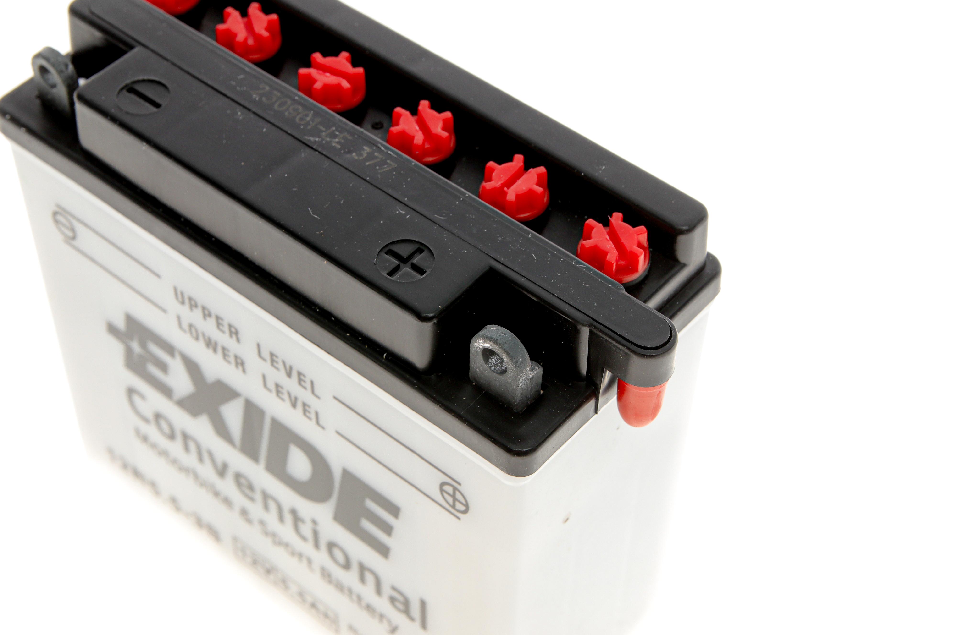 Акумуляторна батарея 5.5Ah/45A (135x60x130/+R/B0) (мото) (сухозаряджений)