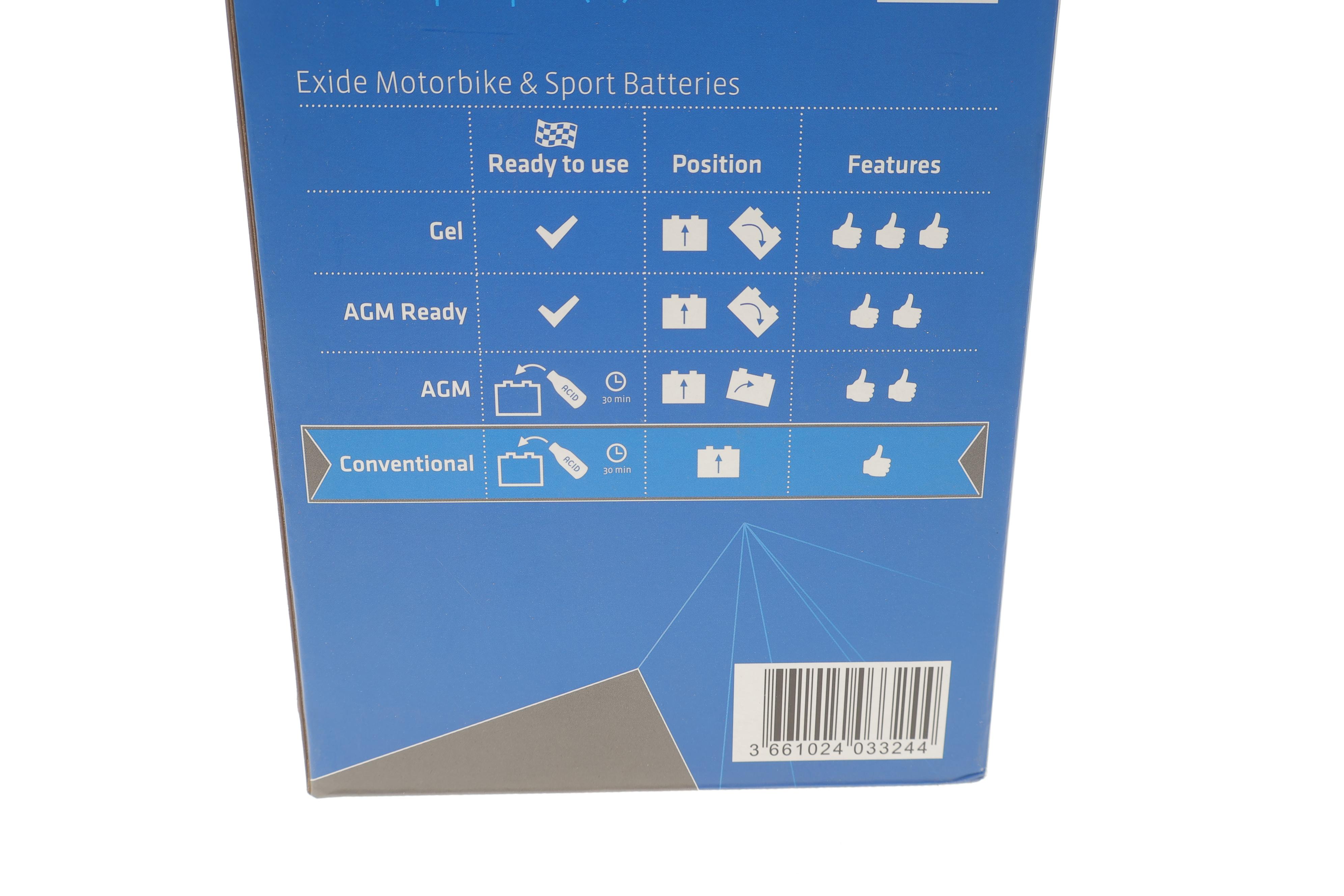 Акумуляторна батарея 9Ah/85A (135x75x139/+R/B0) (мото) (сухозаряджений)