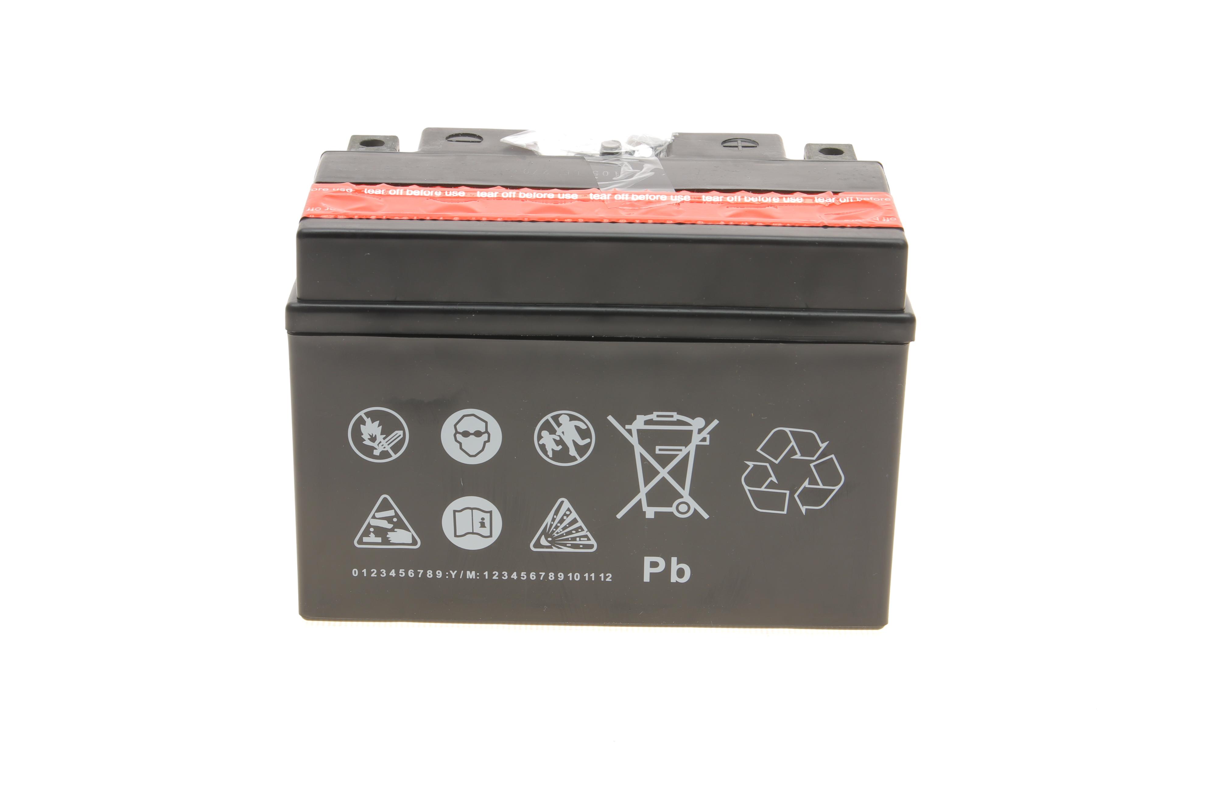 Акумуляторная батарея 9.5Ah/130A (150x87x105/+L/B0) (AGM) (мото) (сухозаряжений)