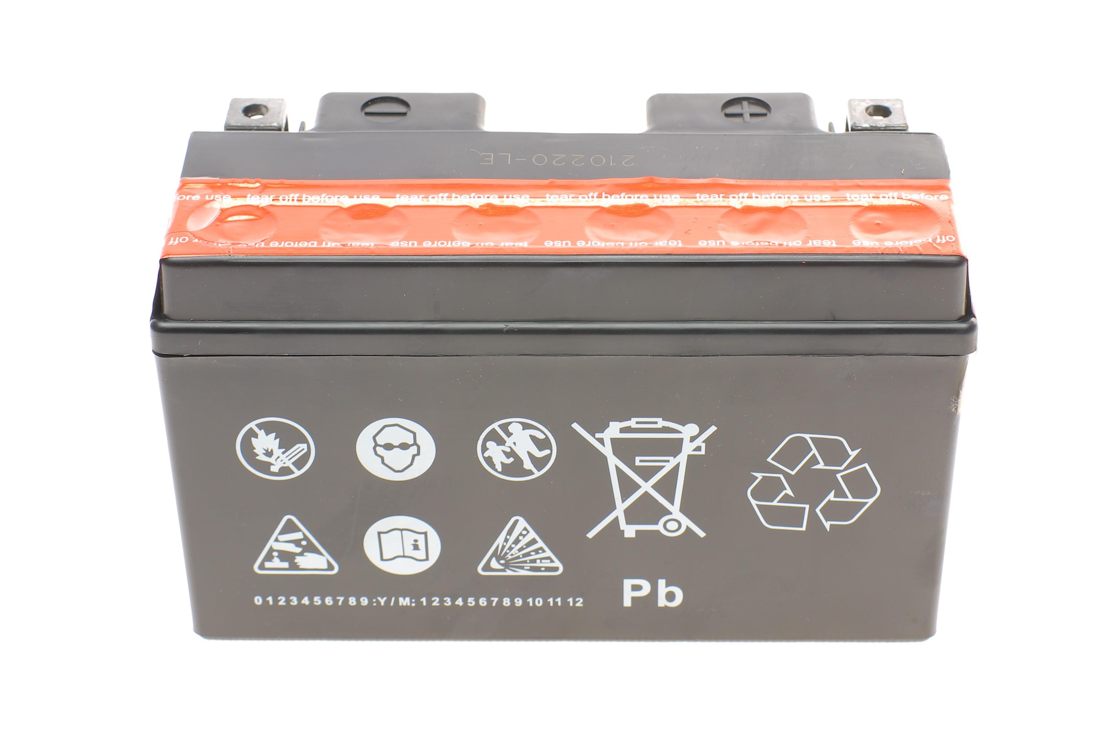 Акумуляторна батарея 6.5Ah/85A (150x65x93/+L/B0) (AGM) (мото) (сухозаряджений)