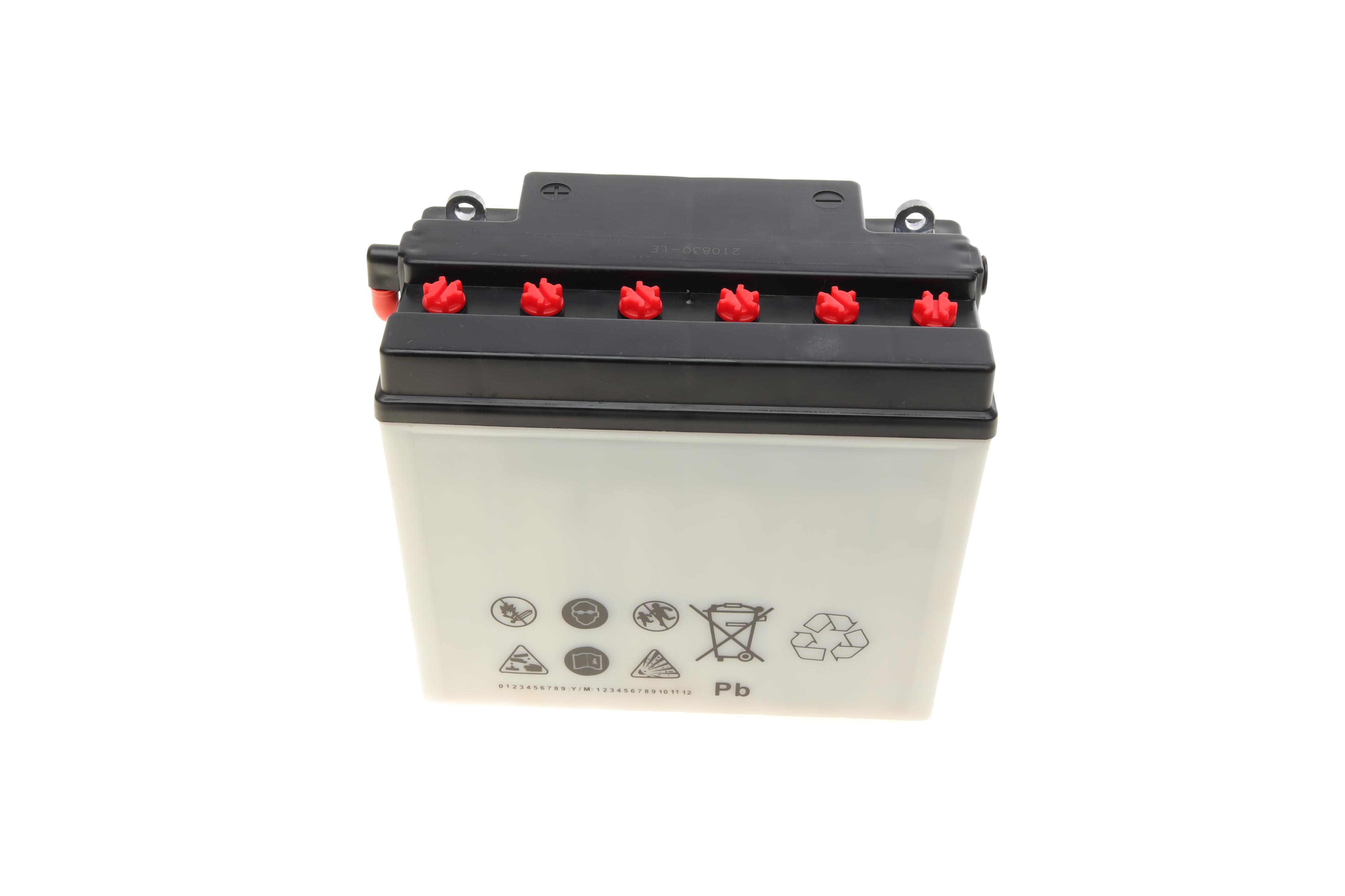 Акумуляторна батарея 19Ah/190A (175x100x155/+R/B0) (мото) (сухозаряджений)