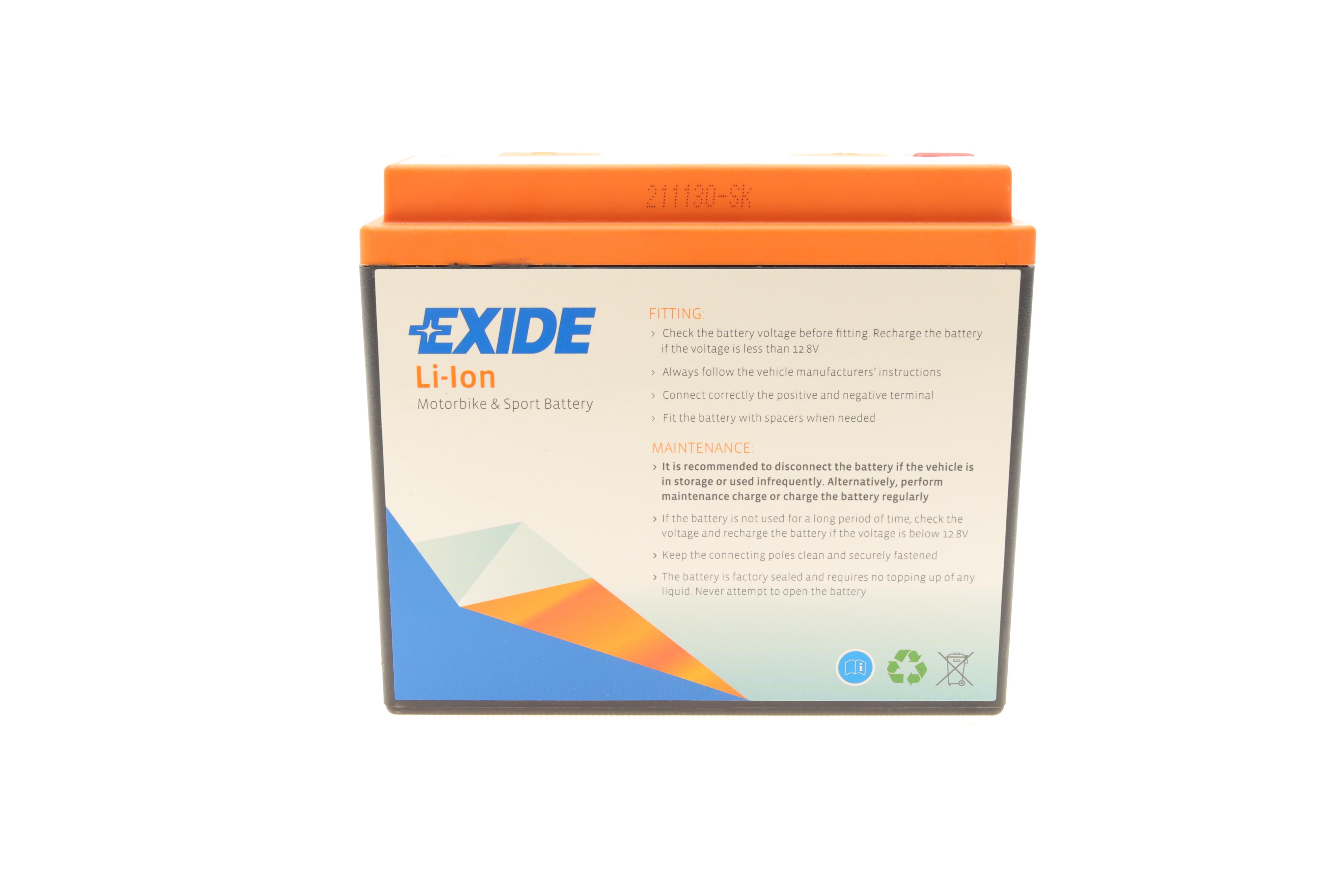 Акумуляторная батарея 5Ah/260A (150x65x130/+L/B0) (Li-ion) (мото)