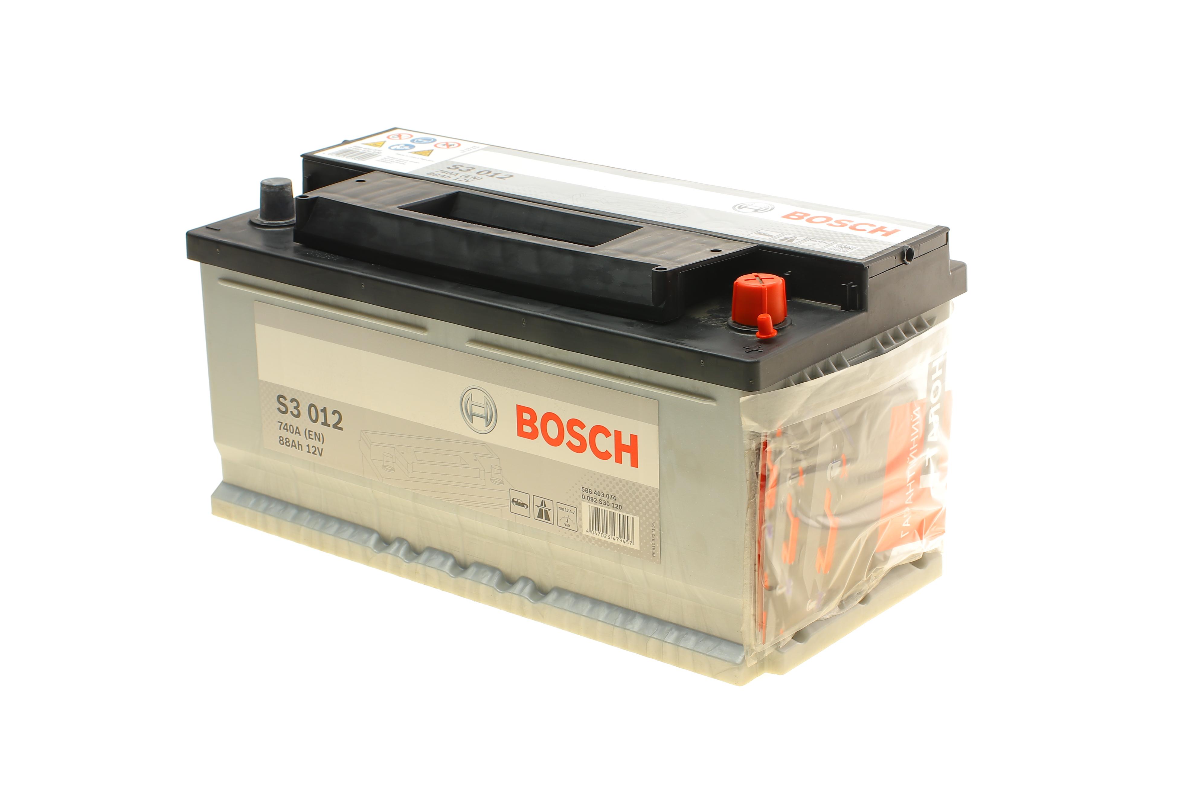 Акумуляторна батарея 88Ah/740A (353x175x175/+R/B13)