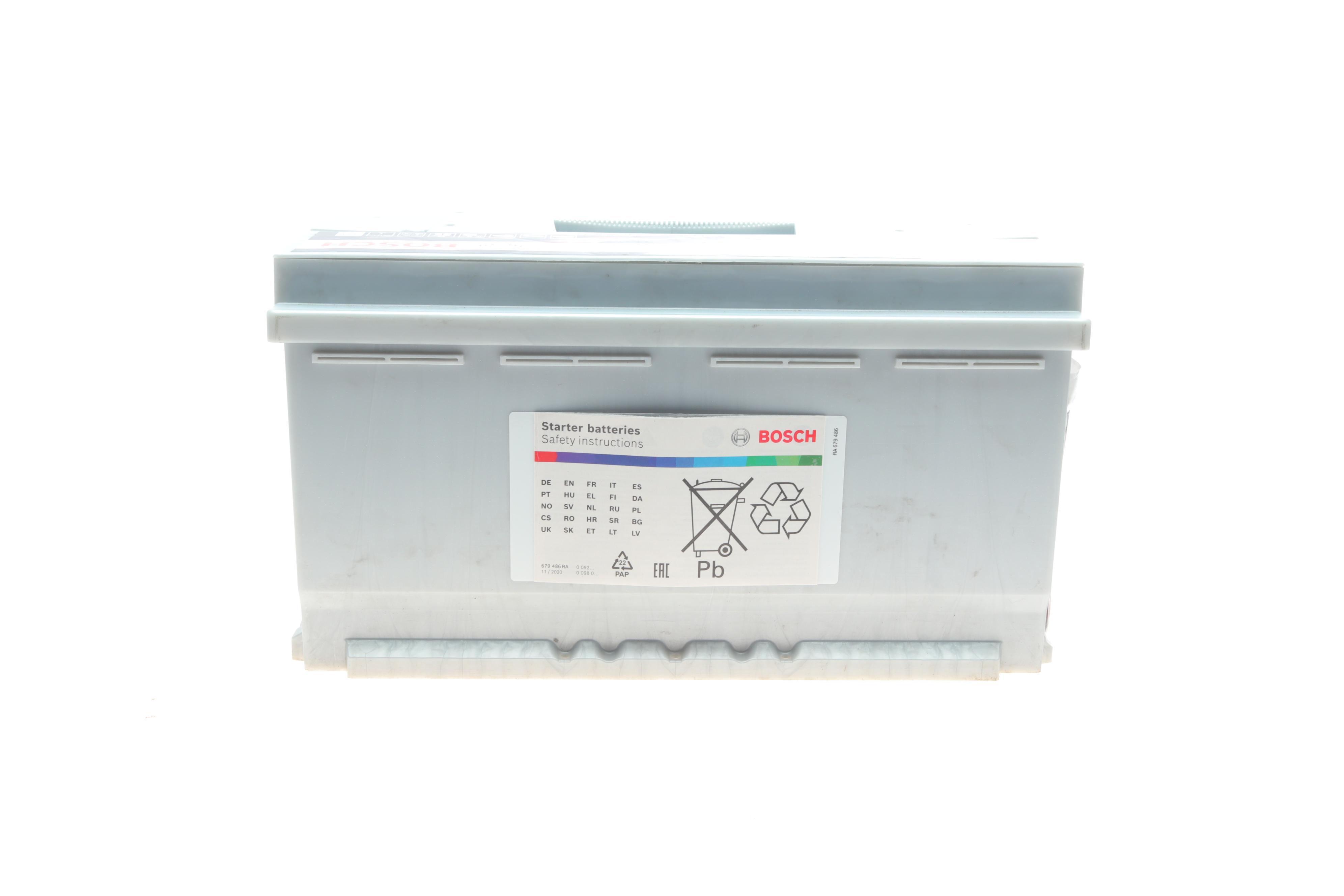 Акумуляторна батарея 100Ah/830A (353x175x190/+R/B13)