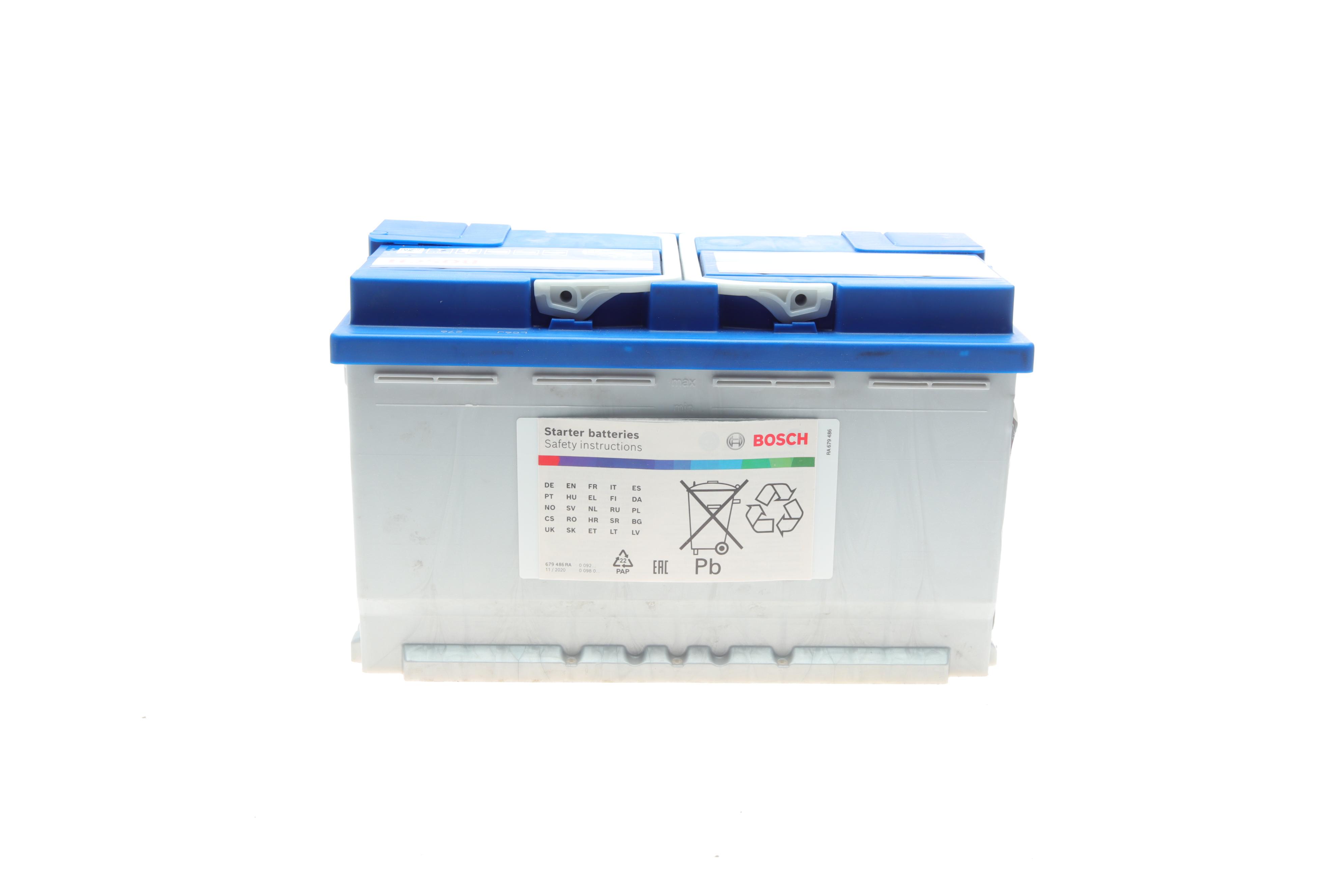 Акумуляторна батарея 80Ah/740A (315x175x190/+R/B13)