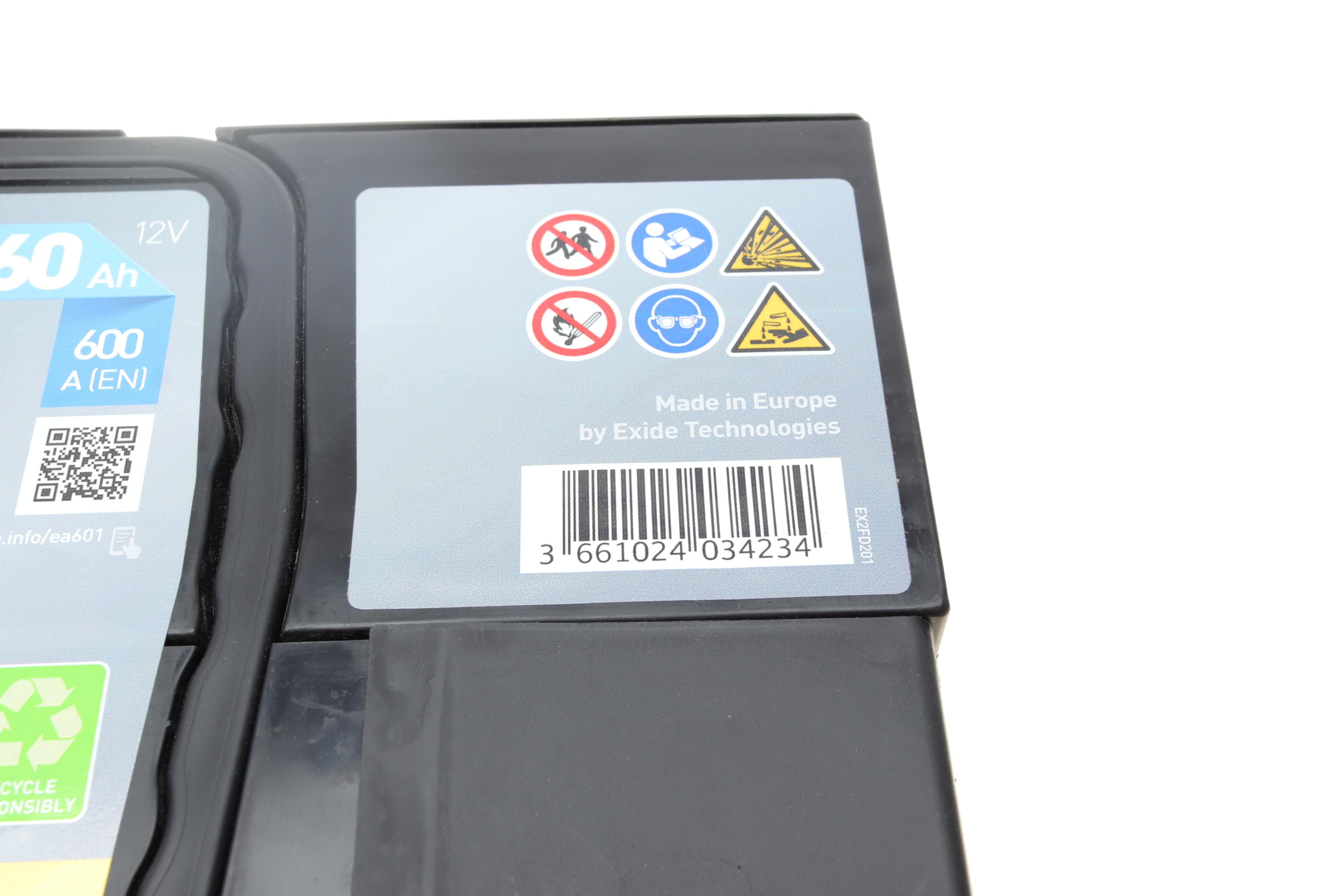 Акумуляторна батарея 60Ah/600A (242x175x190/+L/B13) Premium