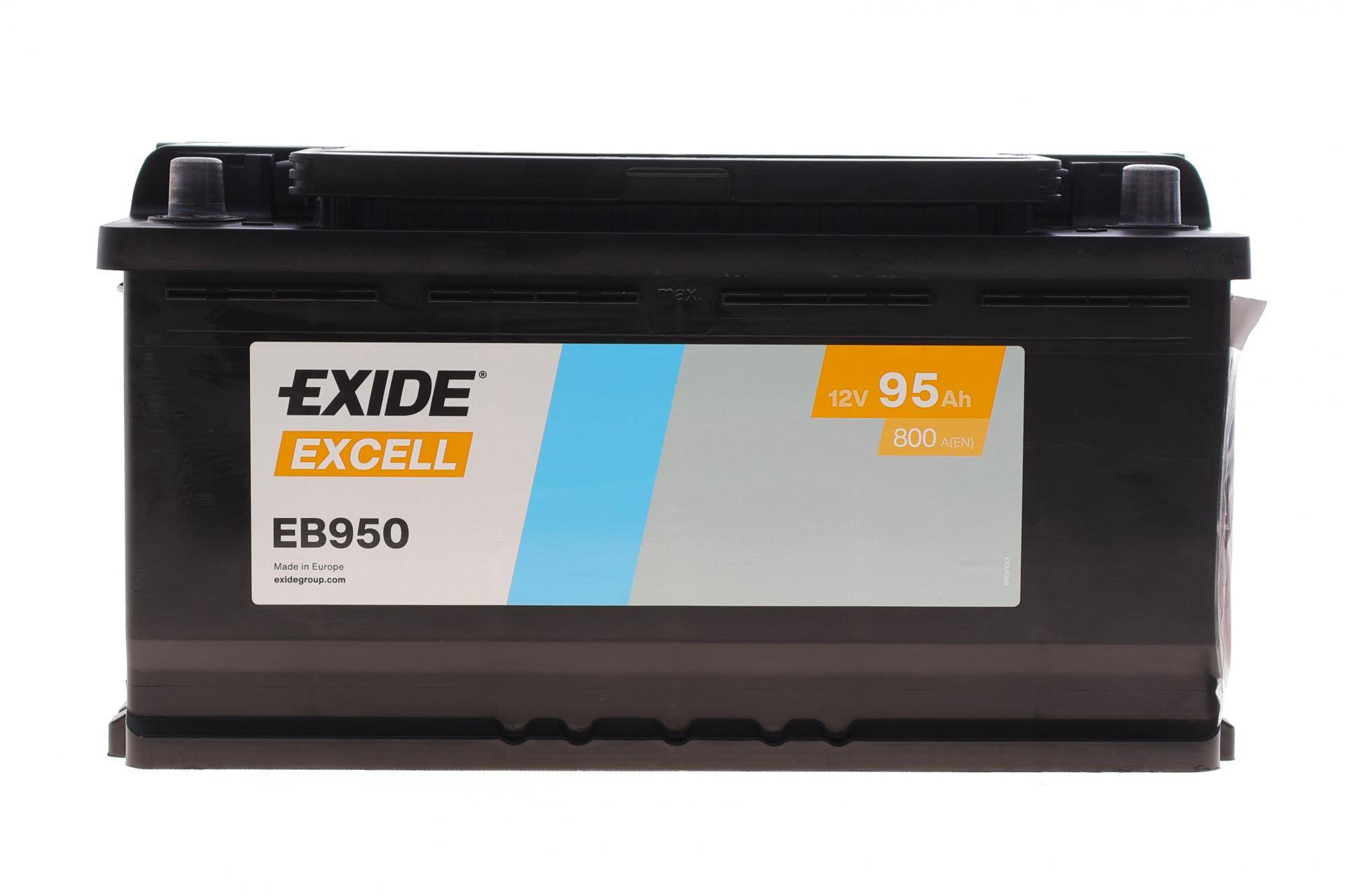 Акумуляторна батарея 95Ah/800A (352x175x190/+R/B13) Excell