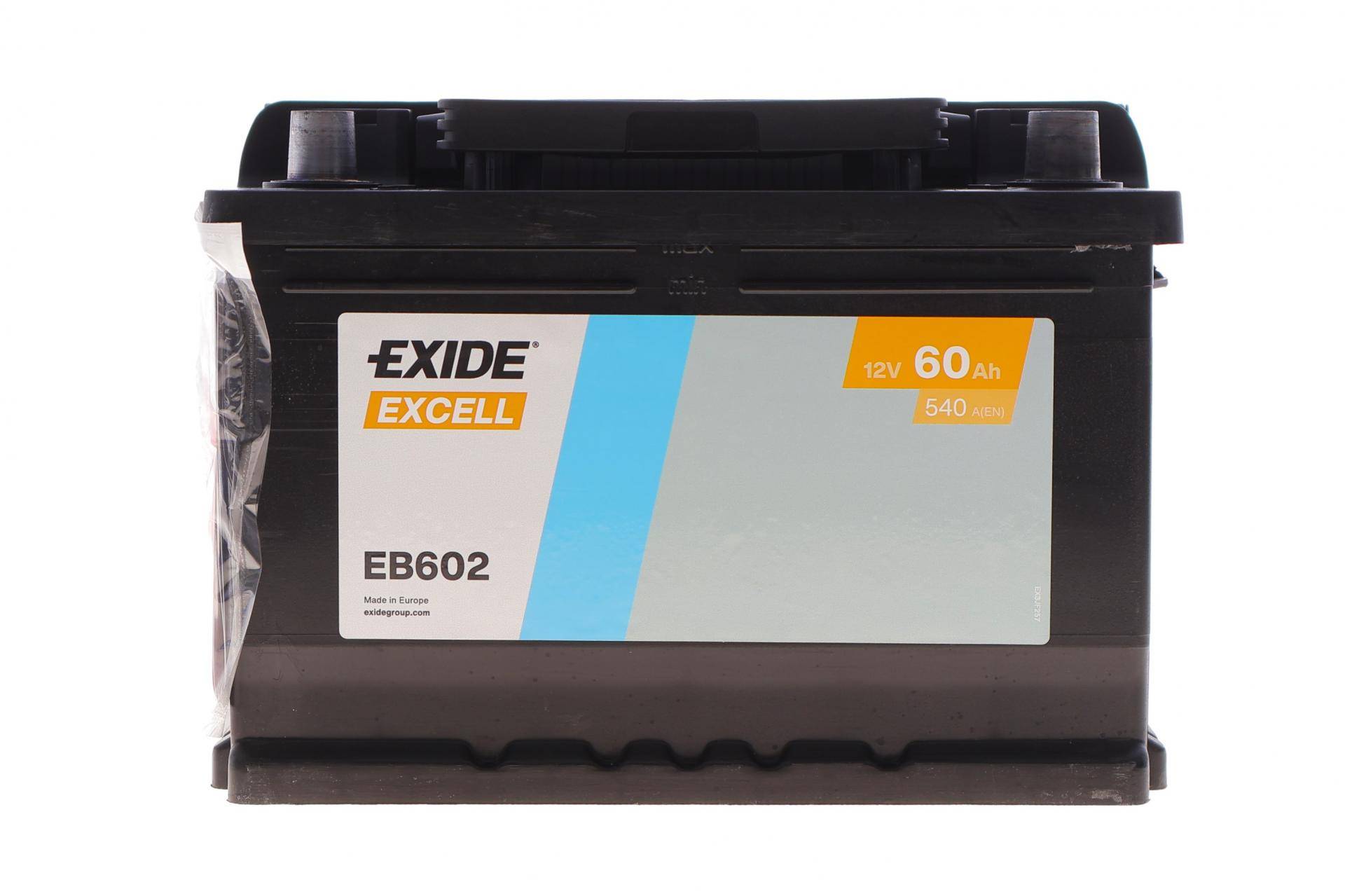 Акумуляторна батарея 60Ah/540A (242x175x175/+R/B13) Excell