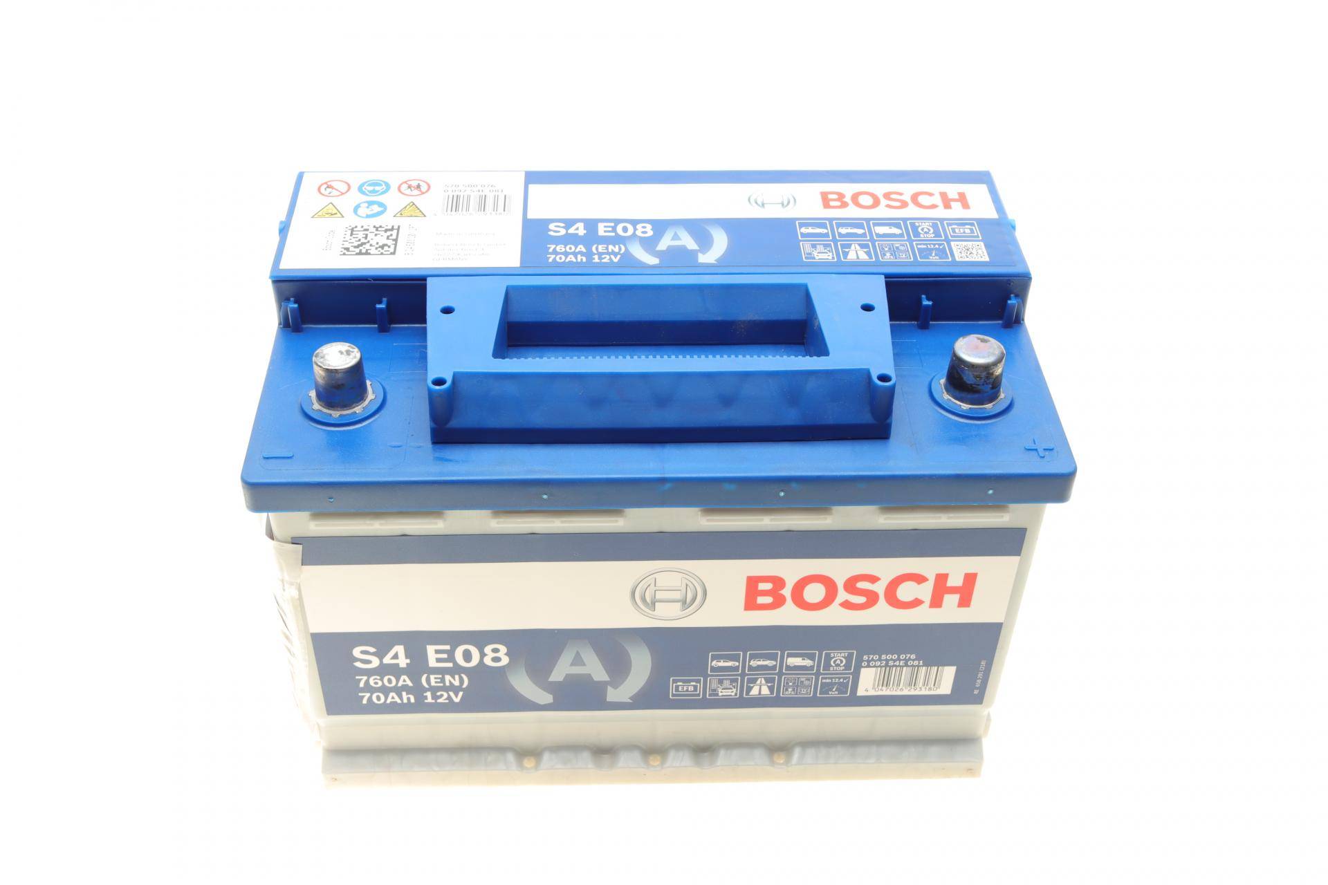 Акумуляторна батарея 70Ah/760A (278x175x190/+R/B13) (Start-Stop EFB)