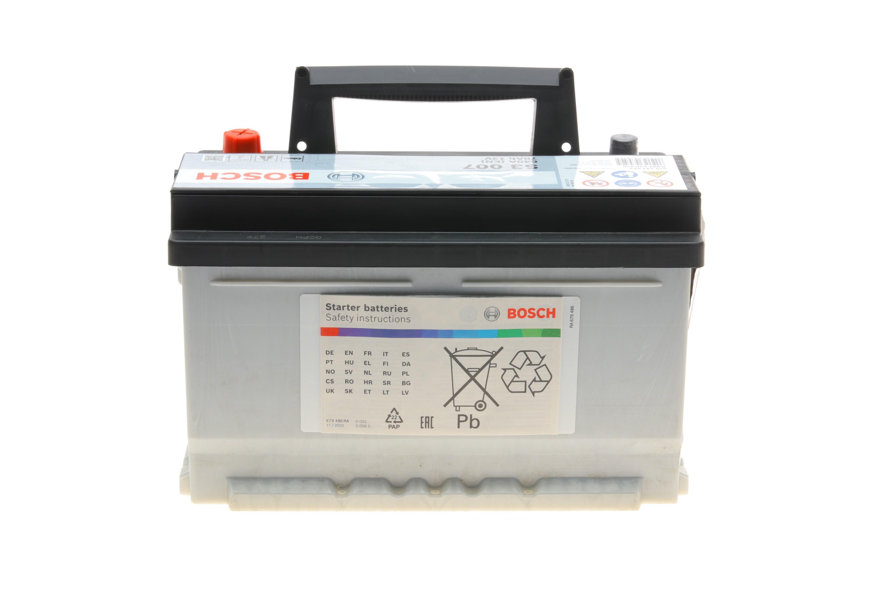 Акумуляторна батарея 70Ah/640A (278x175x175/+R/B13)