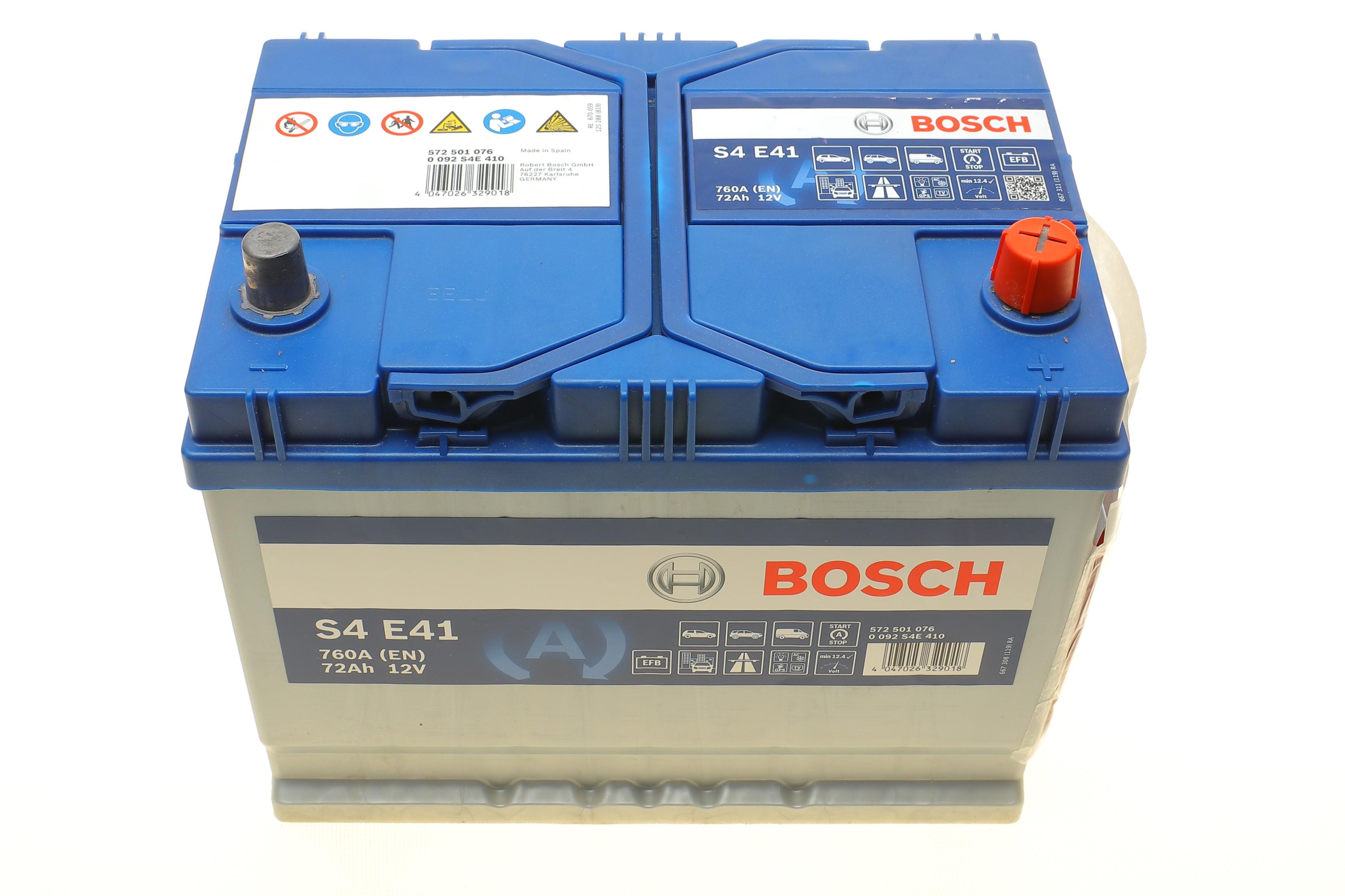 Акумуляторна батарея 72Ah/760A (261x175x220/+R/B01) (Start-Stop EFB)