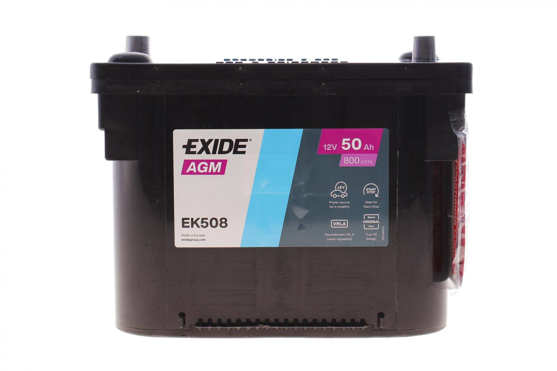 Акумуляторна батарея 50Ah/800A (260x173x206/+L/B7) (Start-Stop AGM) Orbital