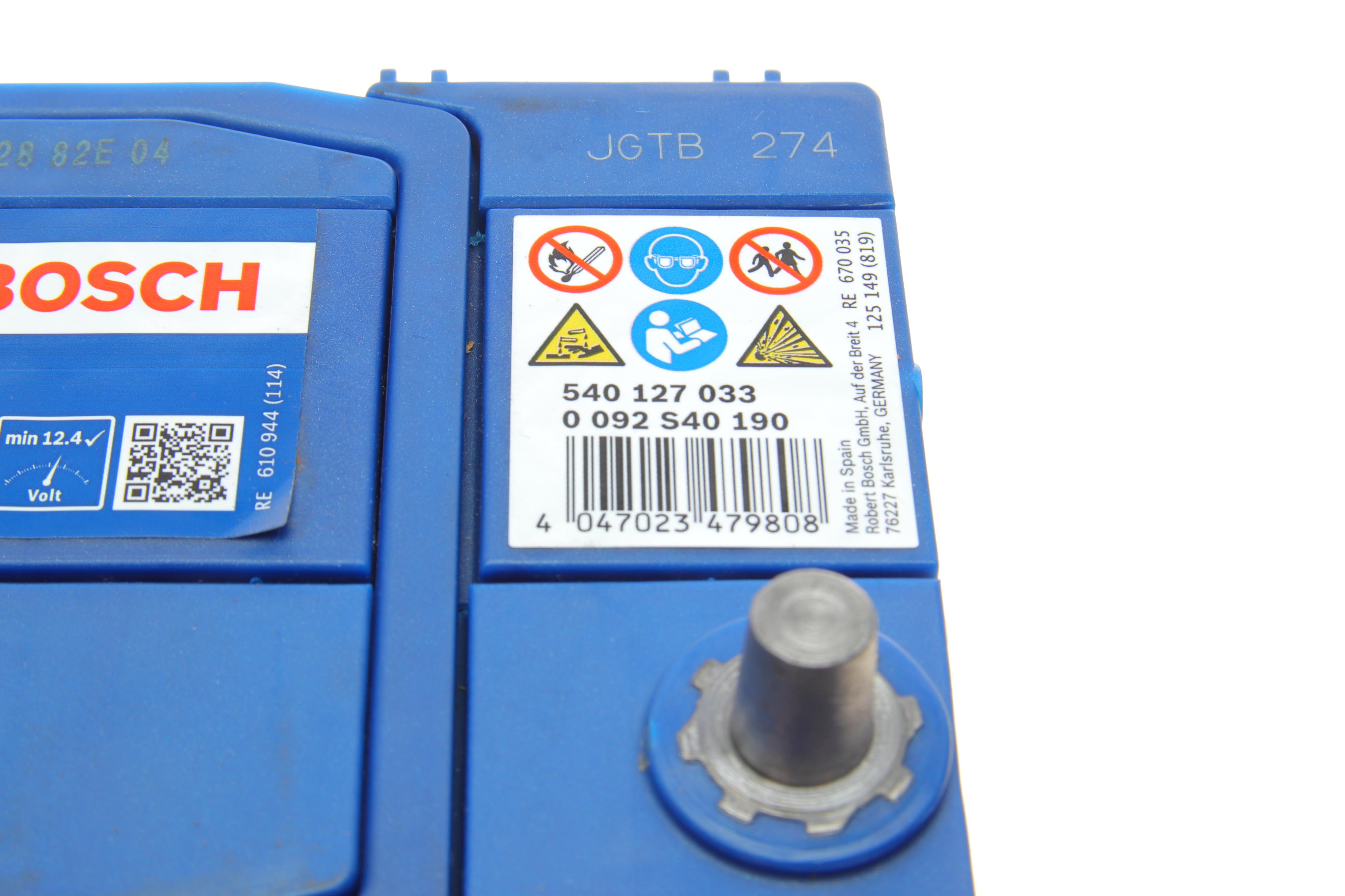 Акумуляторна батарея 40Ah/330A (187x127x227/+L/B00) Азія