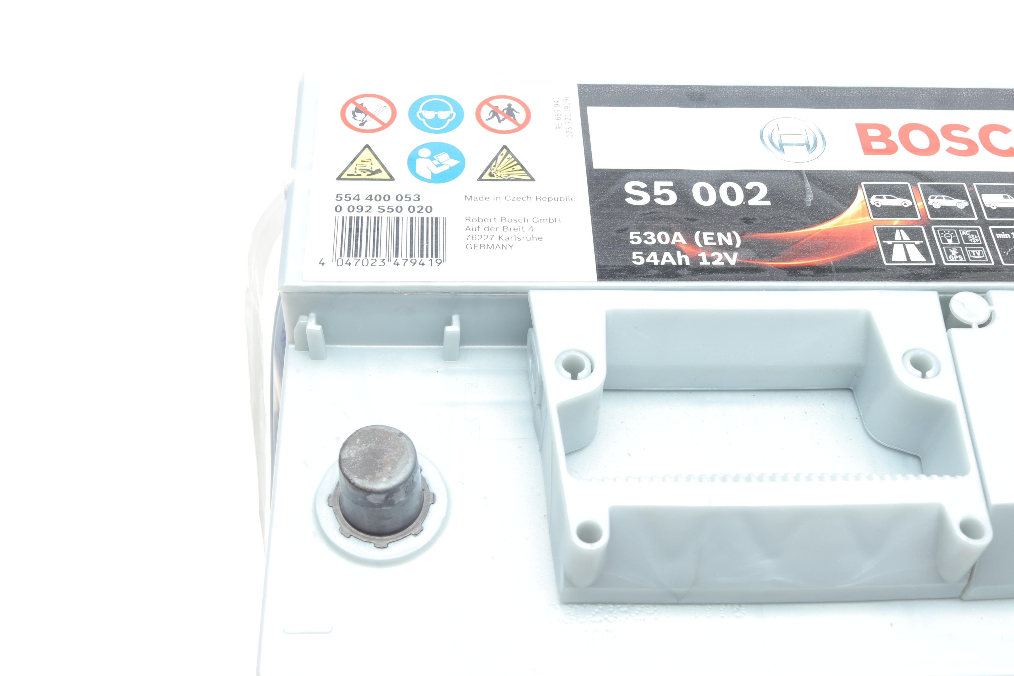 Акумуляторна батарея 54Ah/530A (207x175x190/+R/B13)