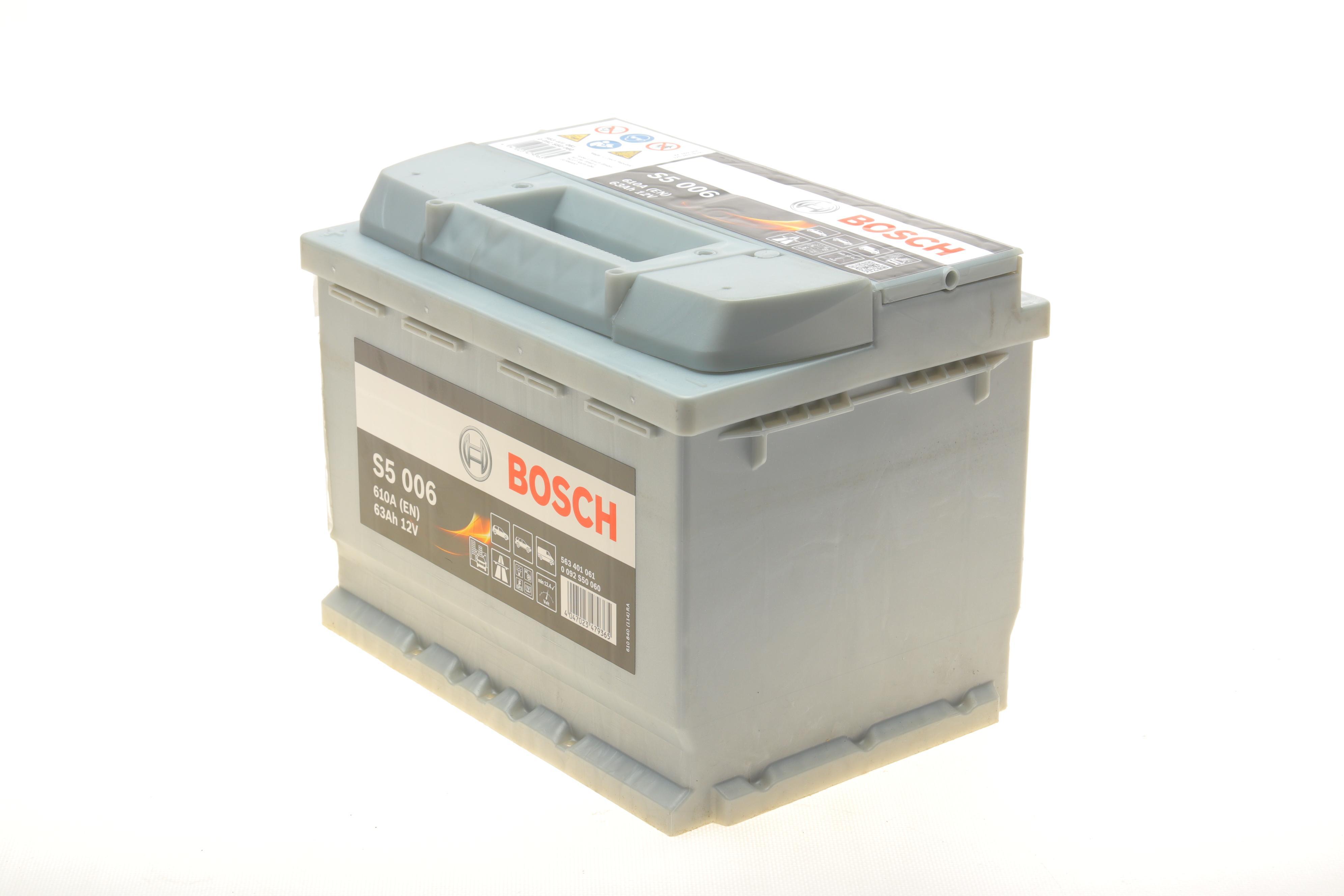 Акумуляторна батарея 63Ah/610A (242x175x190/+L/B13)