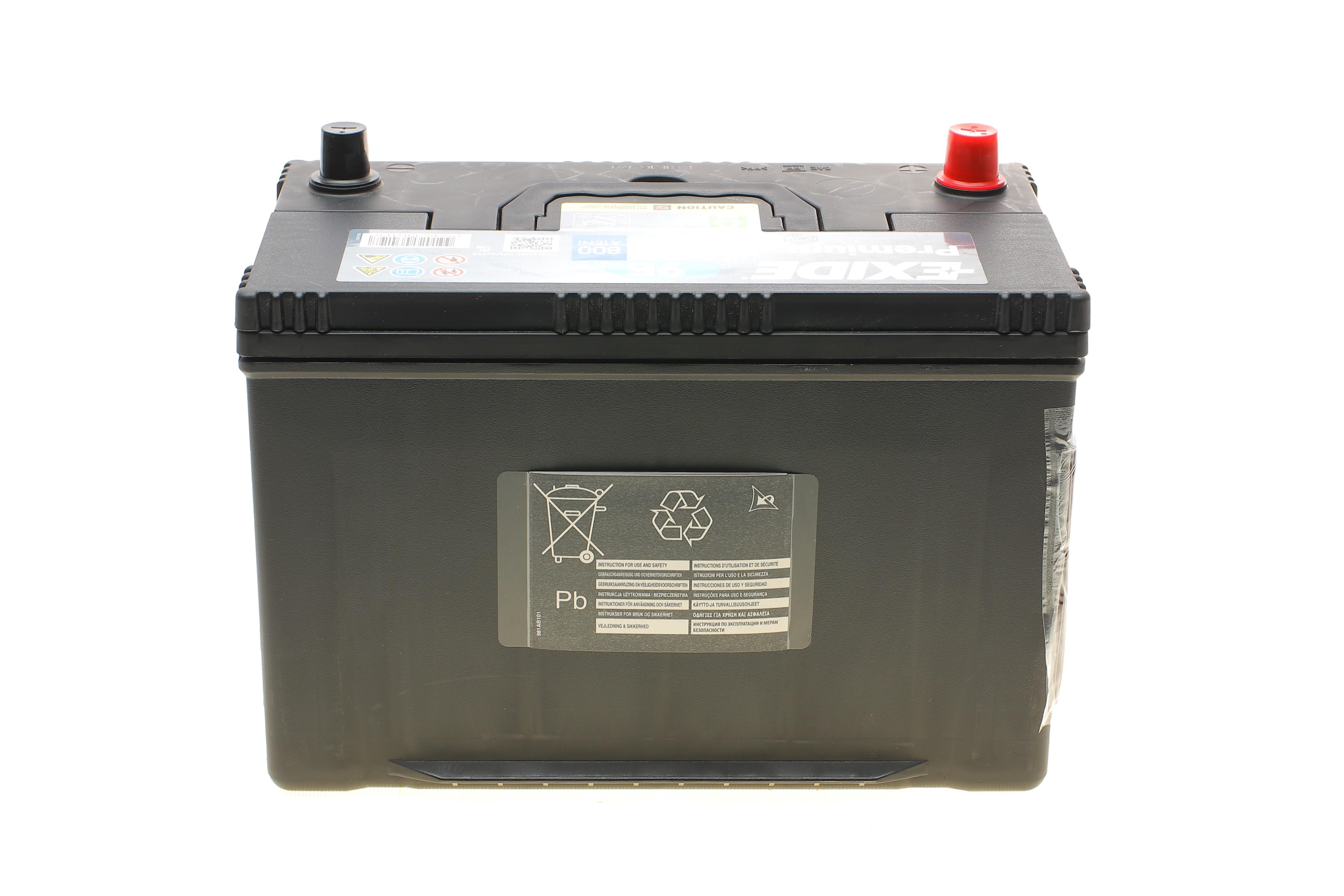 Акумуляторна батарея 95Ah/800A (306x173x222/+L/B01) Premium Азія