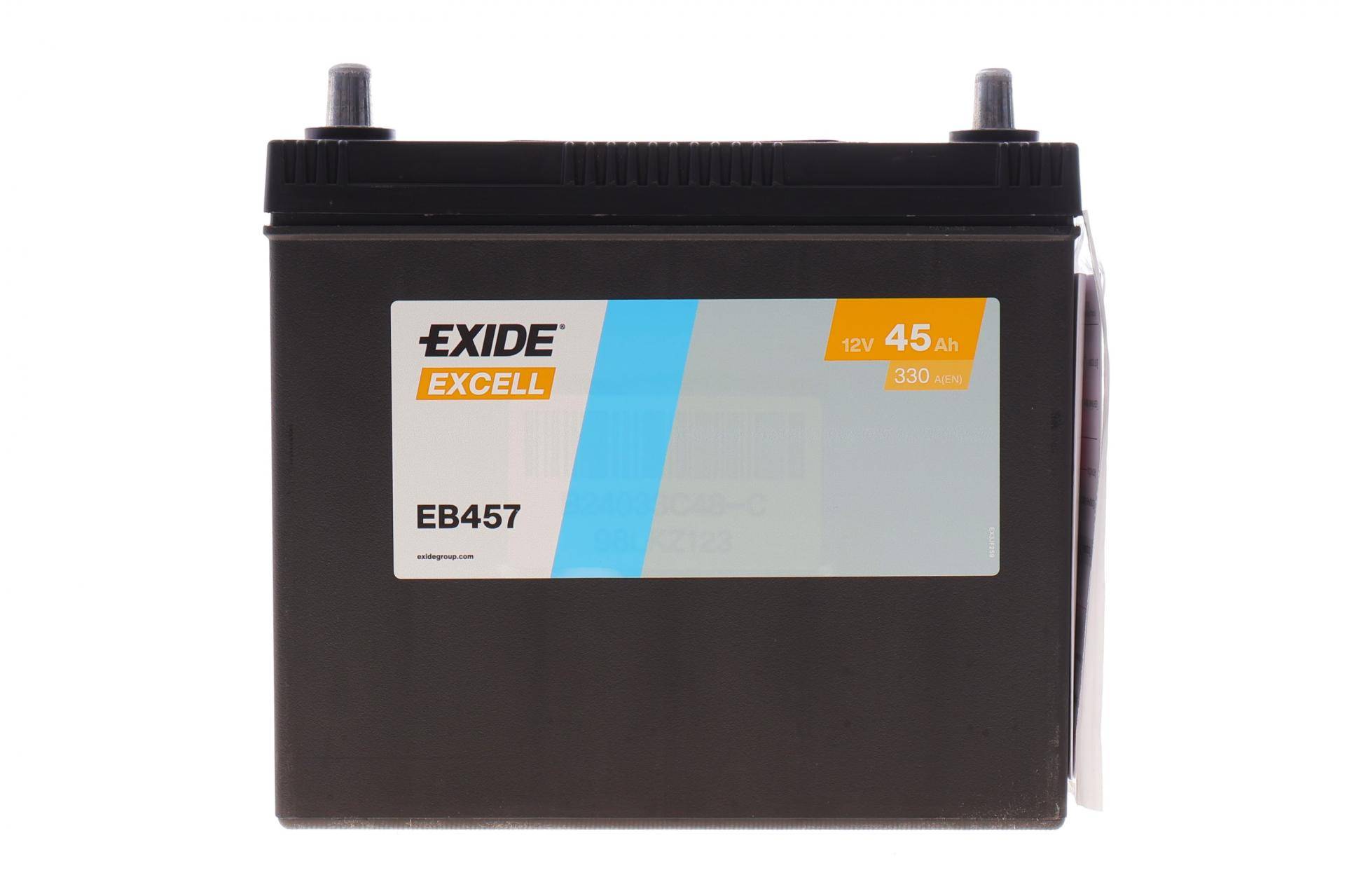 Акумуляторна батарея 45Ah/330A (235x127x226/+L/B00) Excell Азія